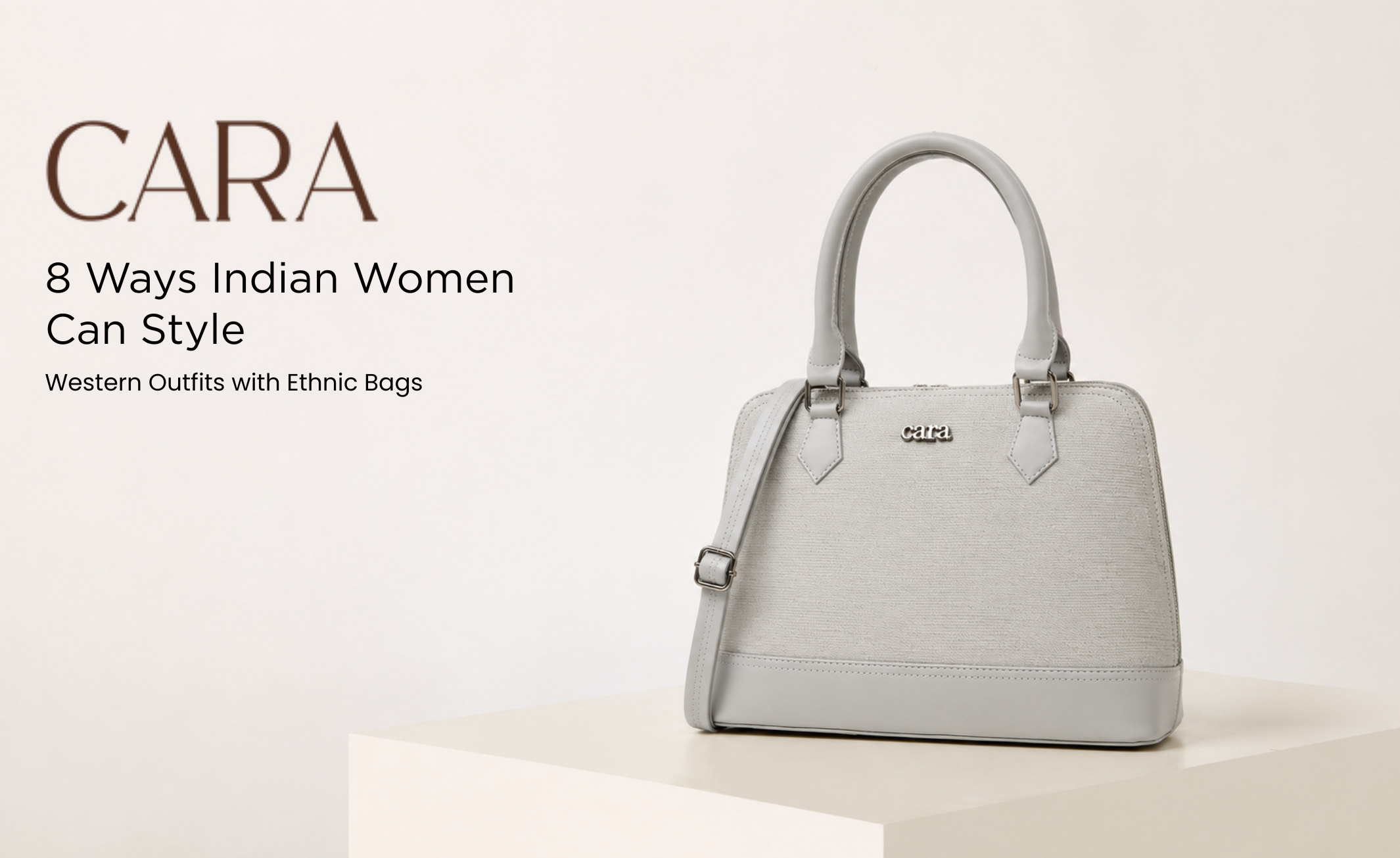 ways indian women can style westerns outfits with ethnic bag