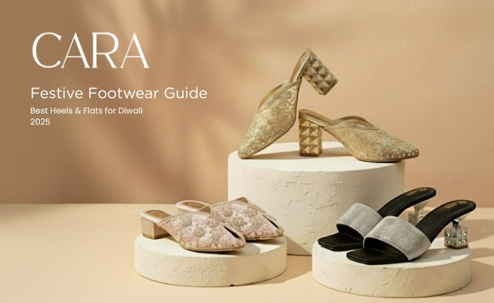 Festive Footwear Guide: Best Heels & Flats for Diwali 2025