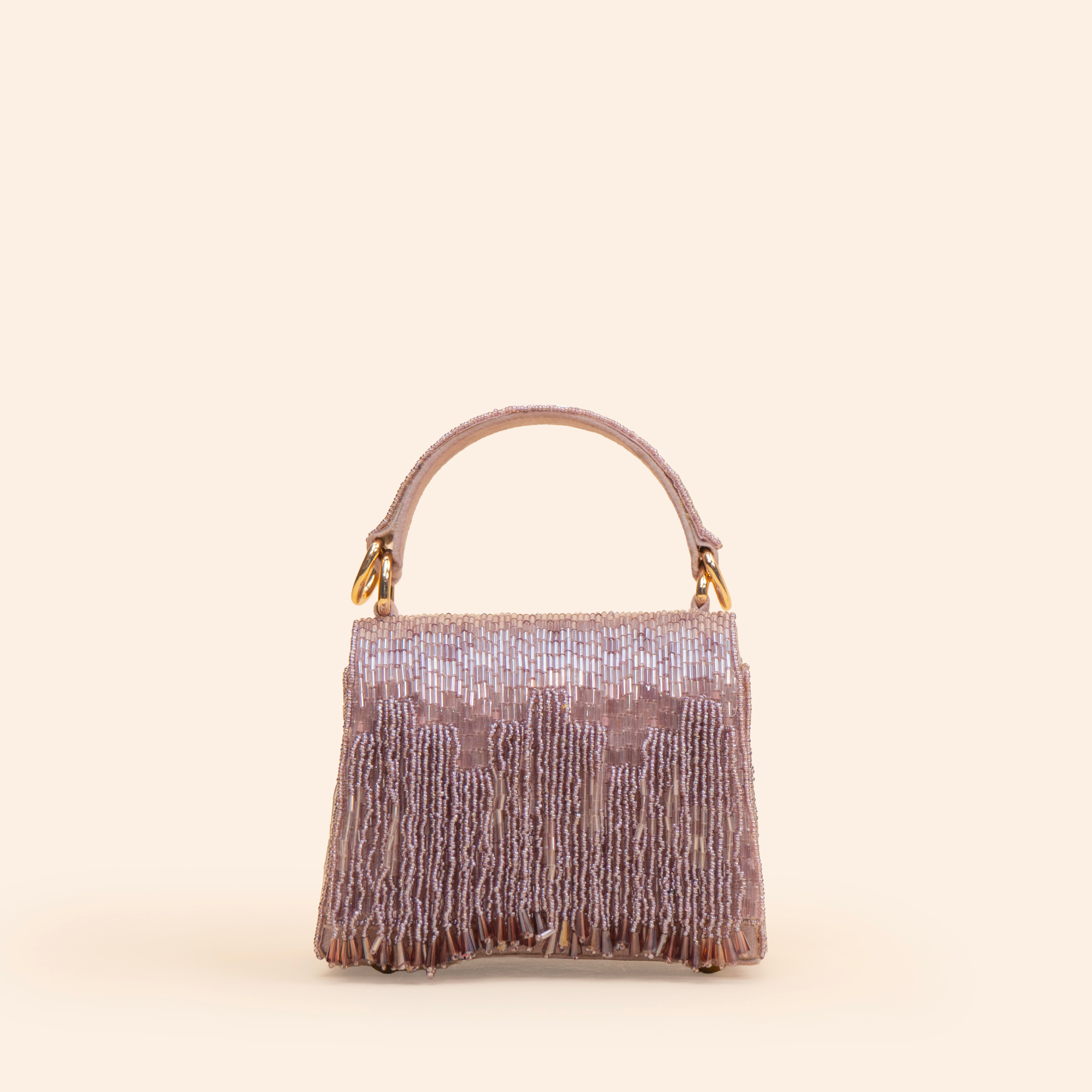 Glitz Fringe Clutch
