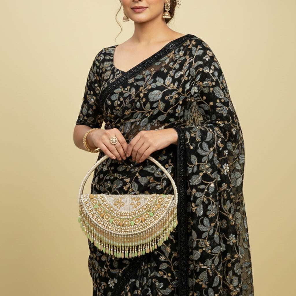 Pearl Cascade Clutch