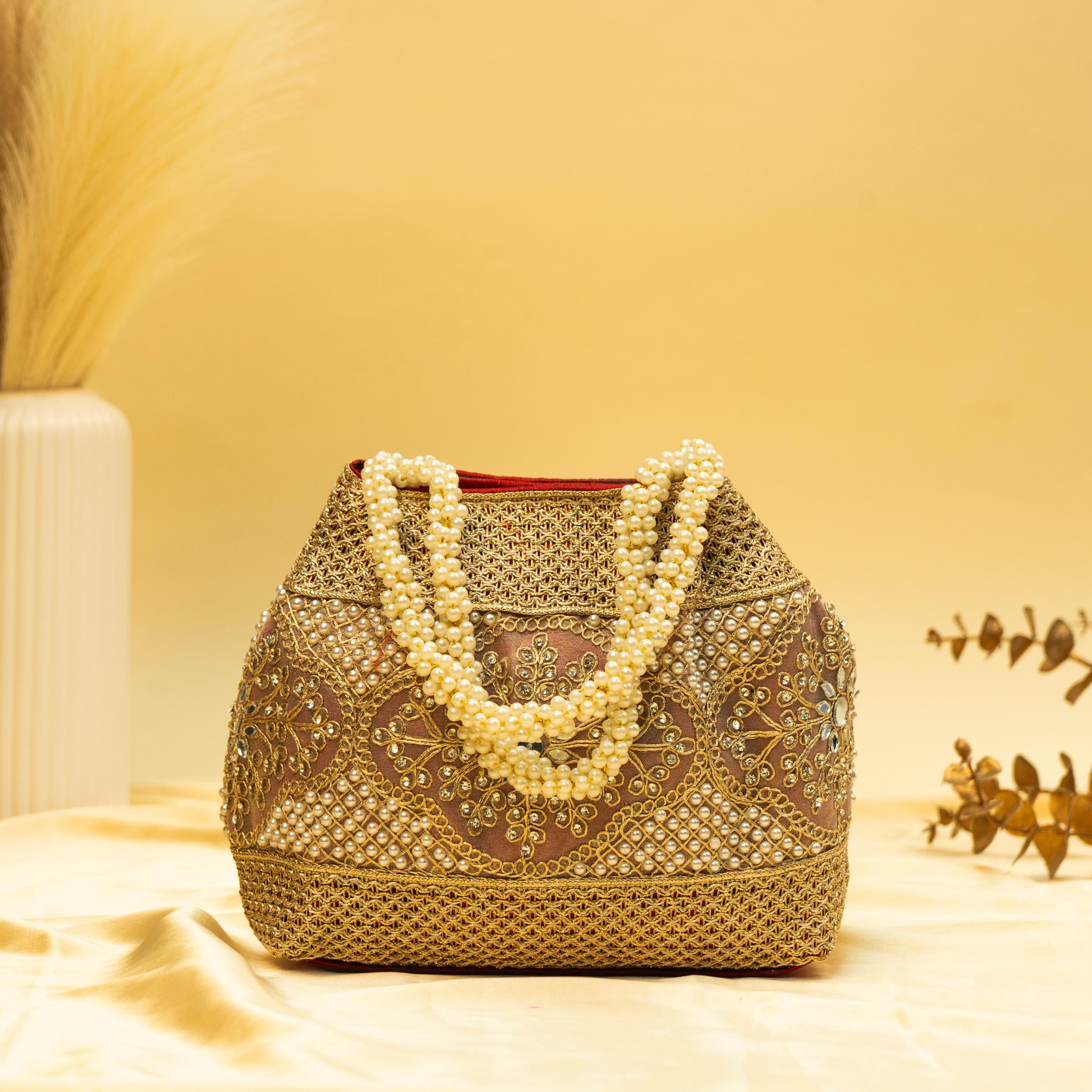 Timeless Embroidery Potli