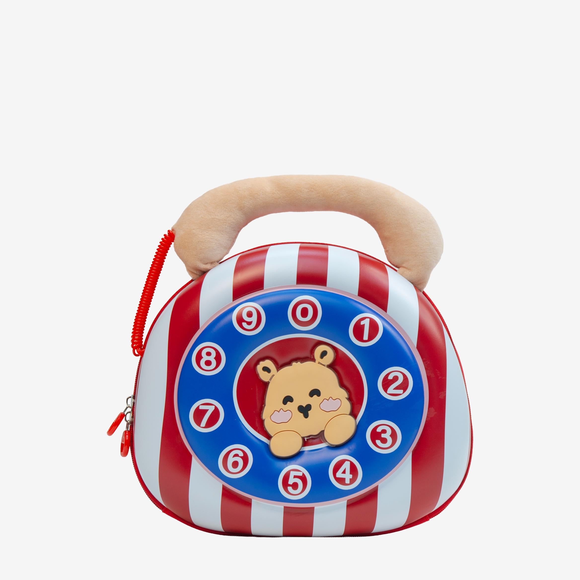 Cute Call Bear Backpack