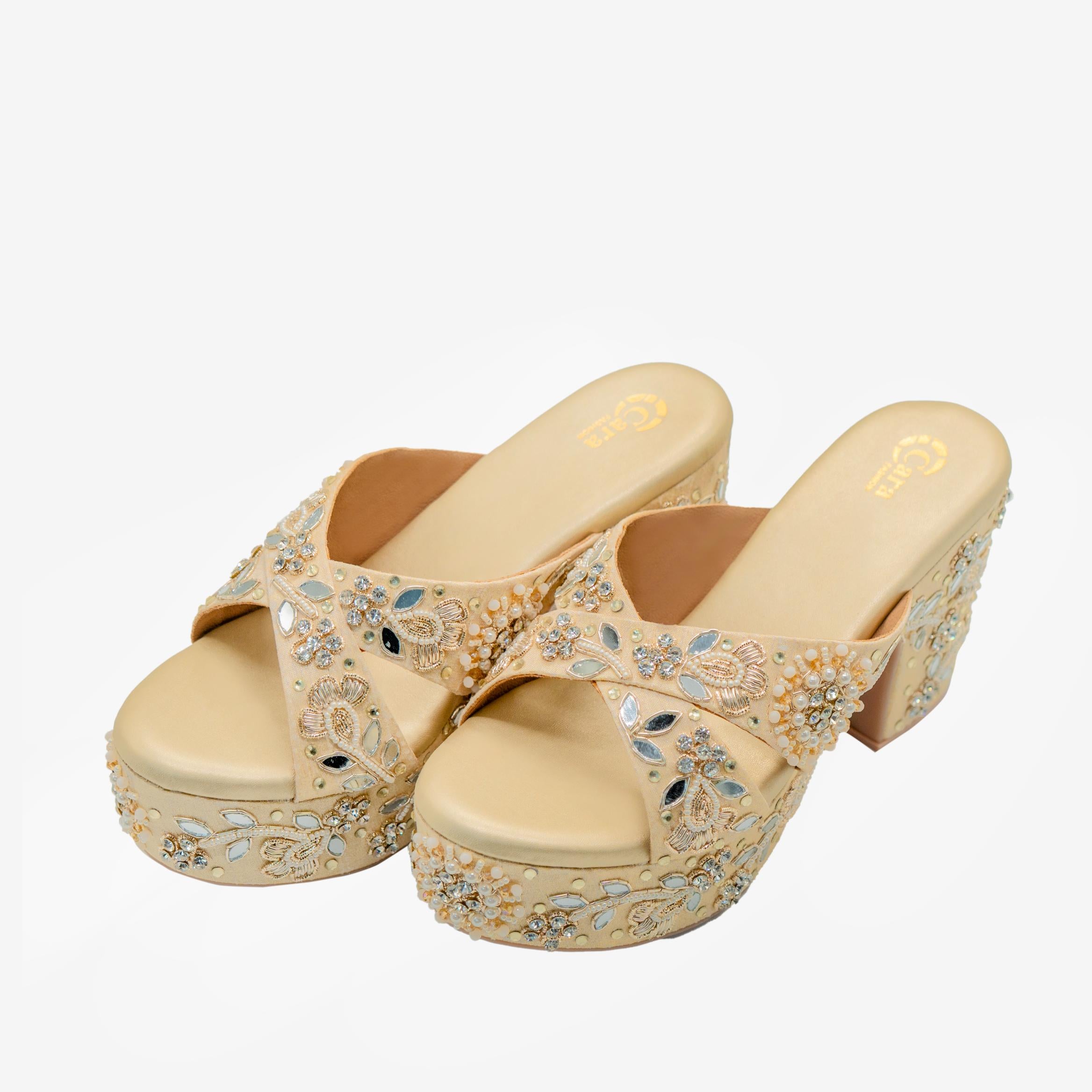 Zelvara BeadFlow Heels