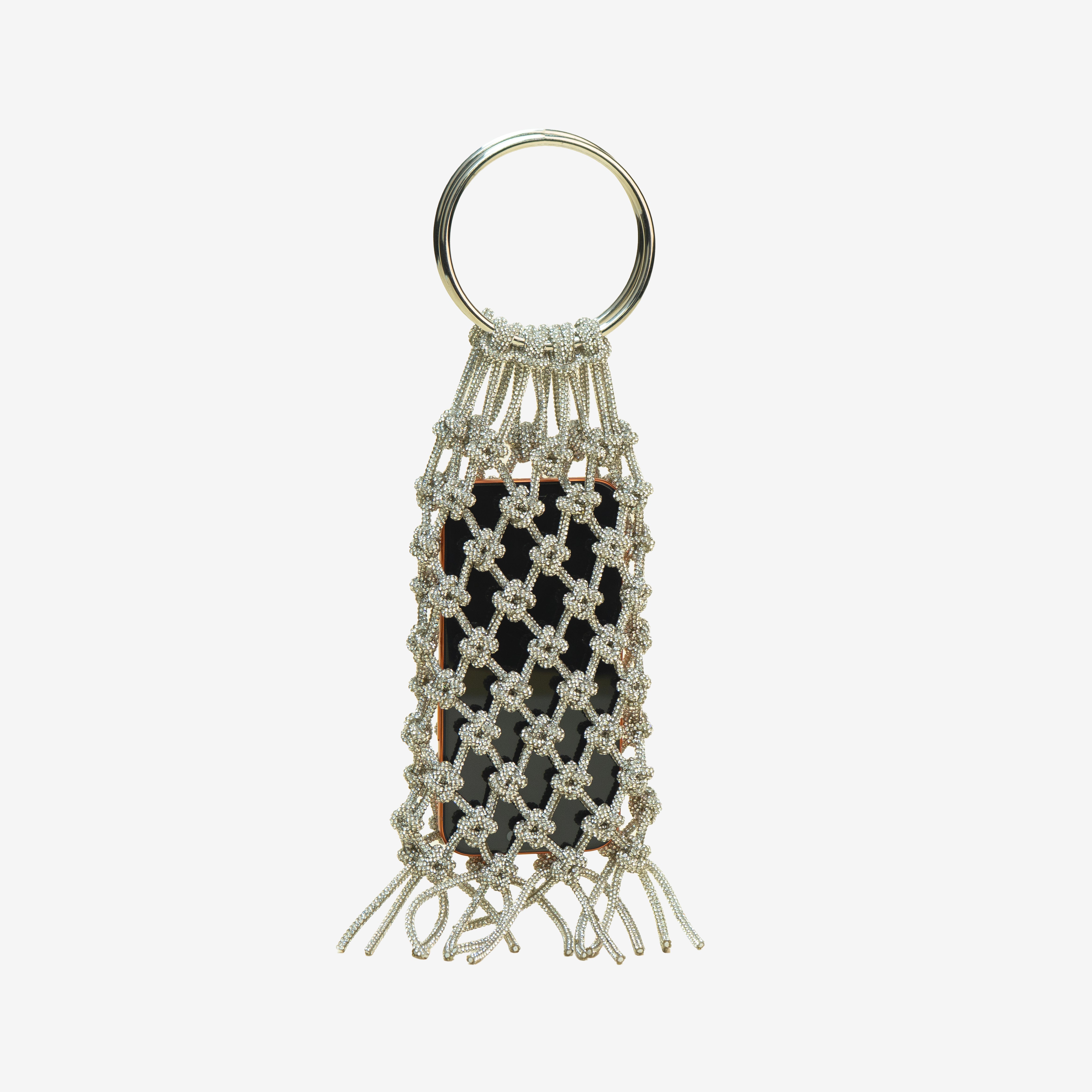 Rhinestone Knot Luxe Mobile Sling