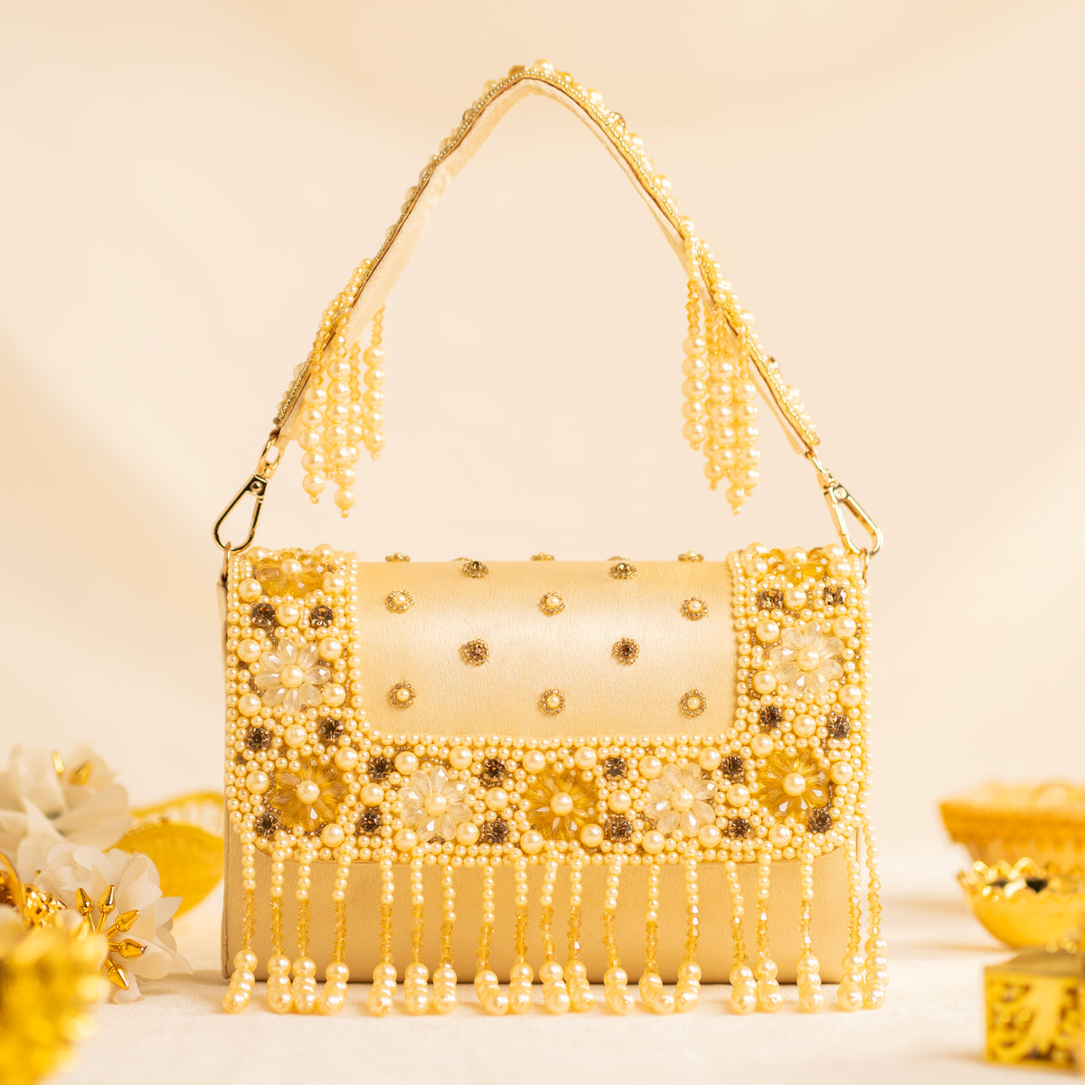 Lumi Luxe Fringe Purse