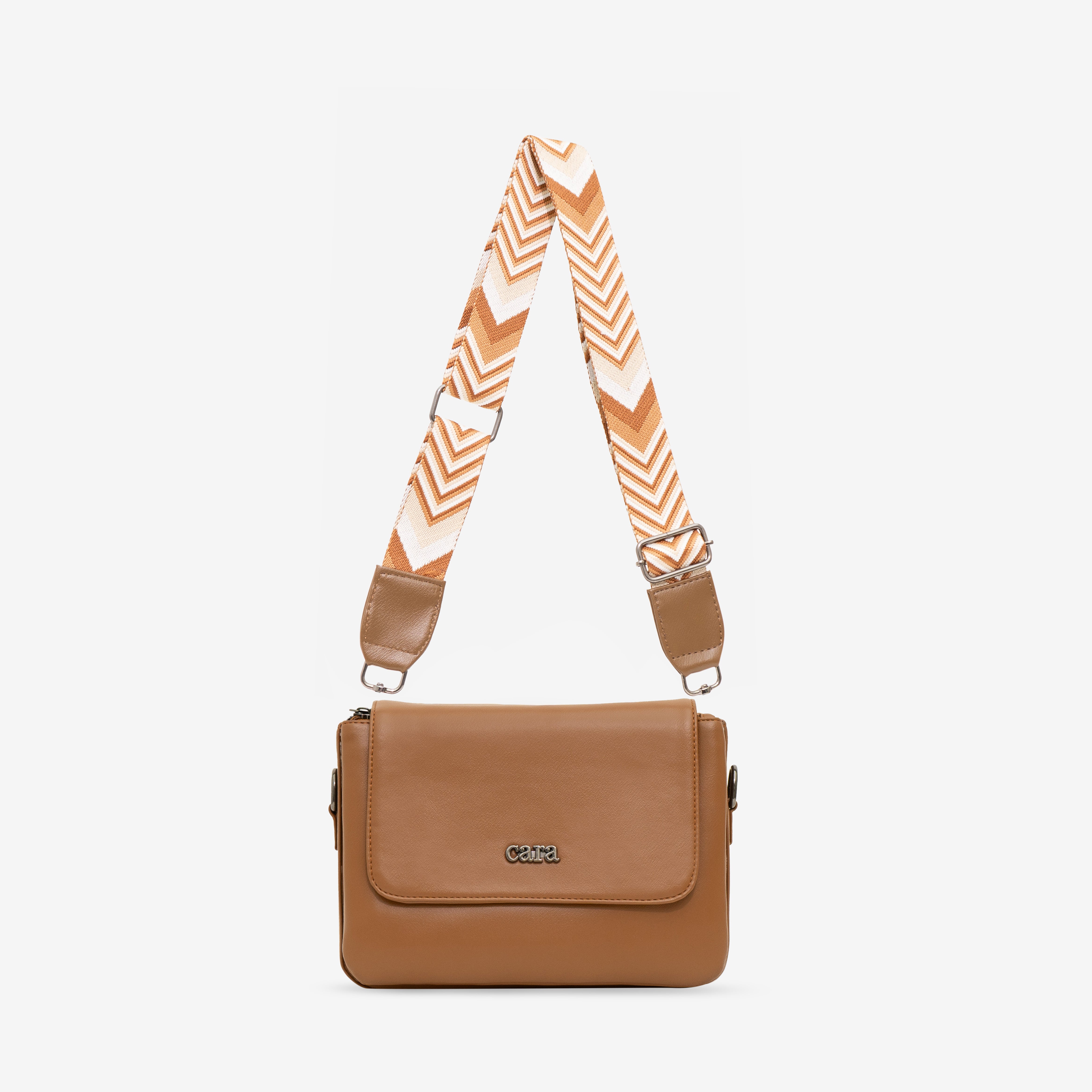 tan brown Casual Catcher slingbag | cara