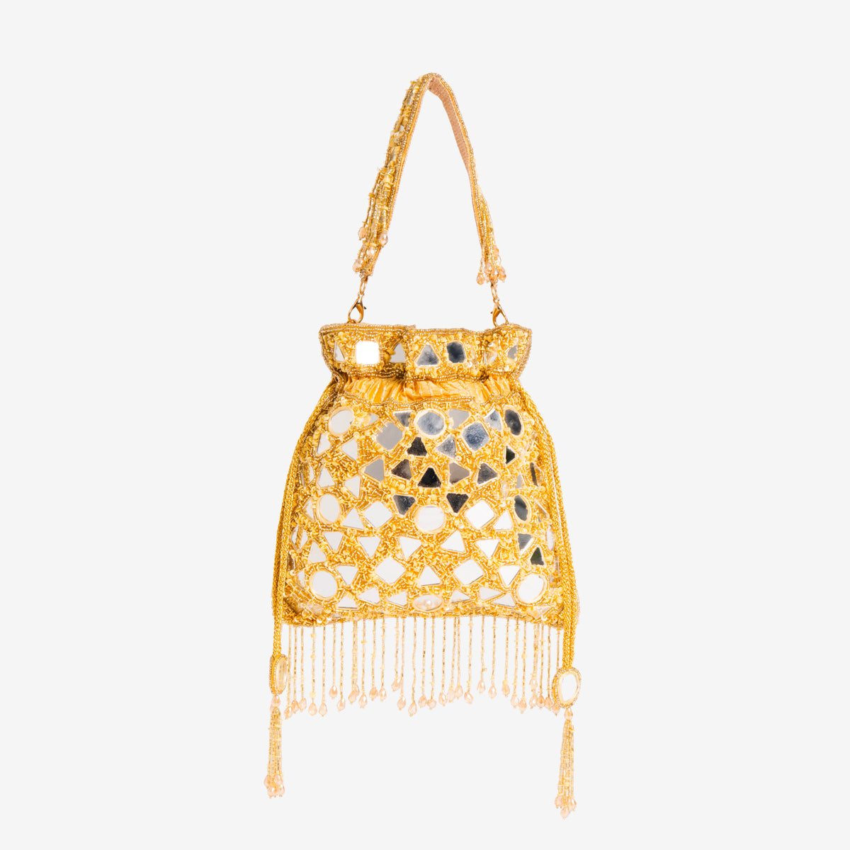 Reflective Beads potli| cara