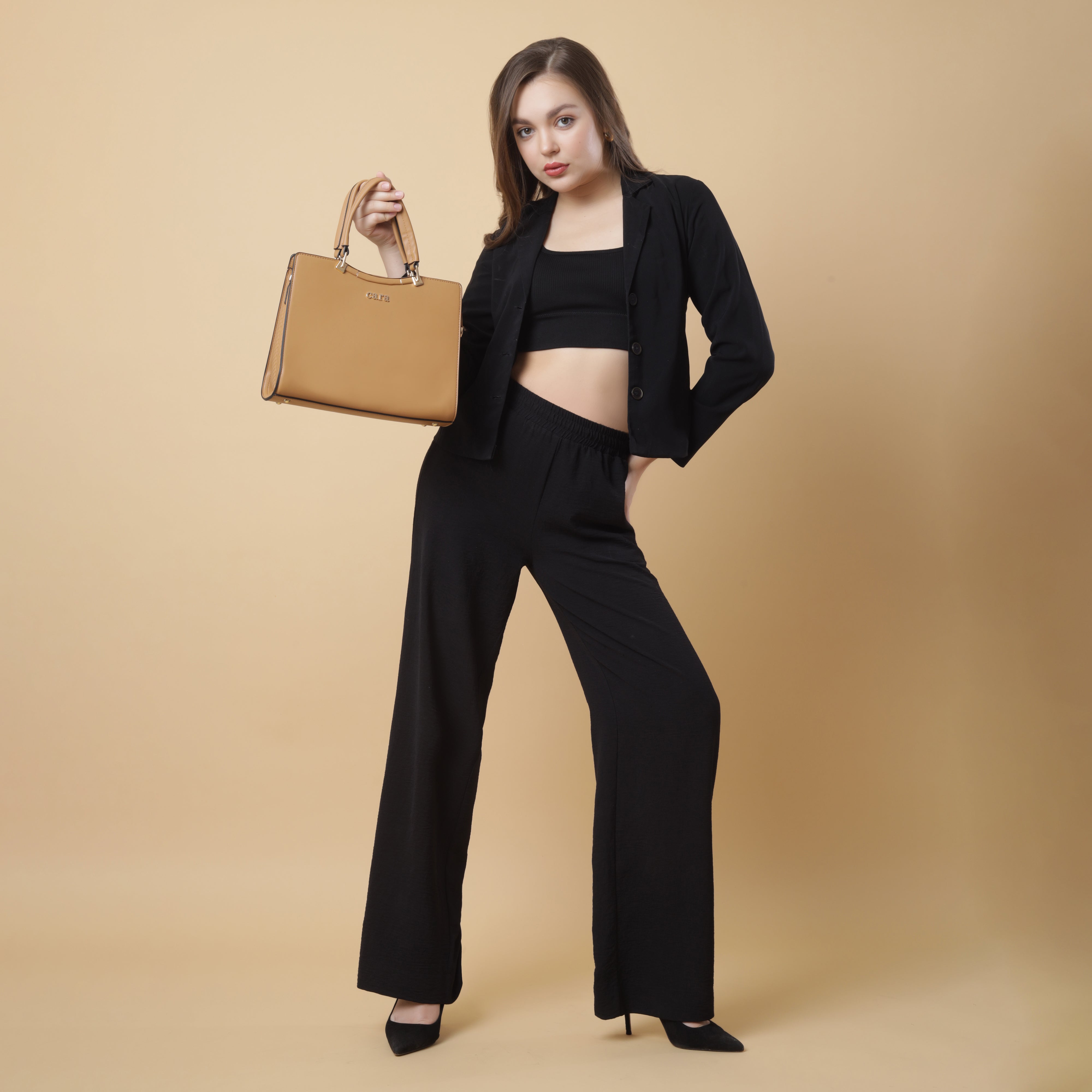 Burning Sand Casual Carry Handbag | Cara
