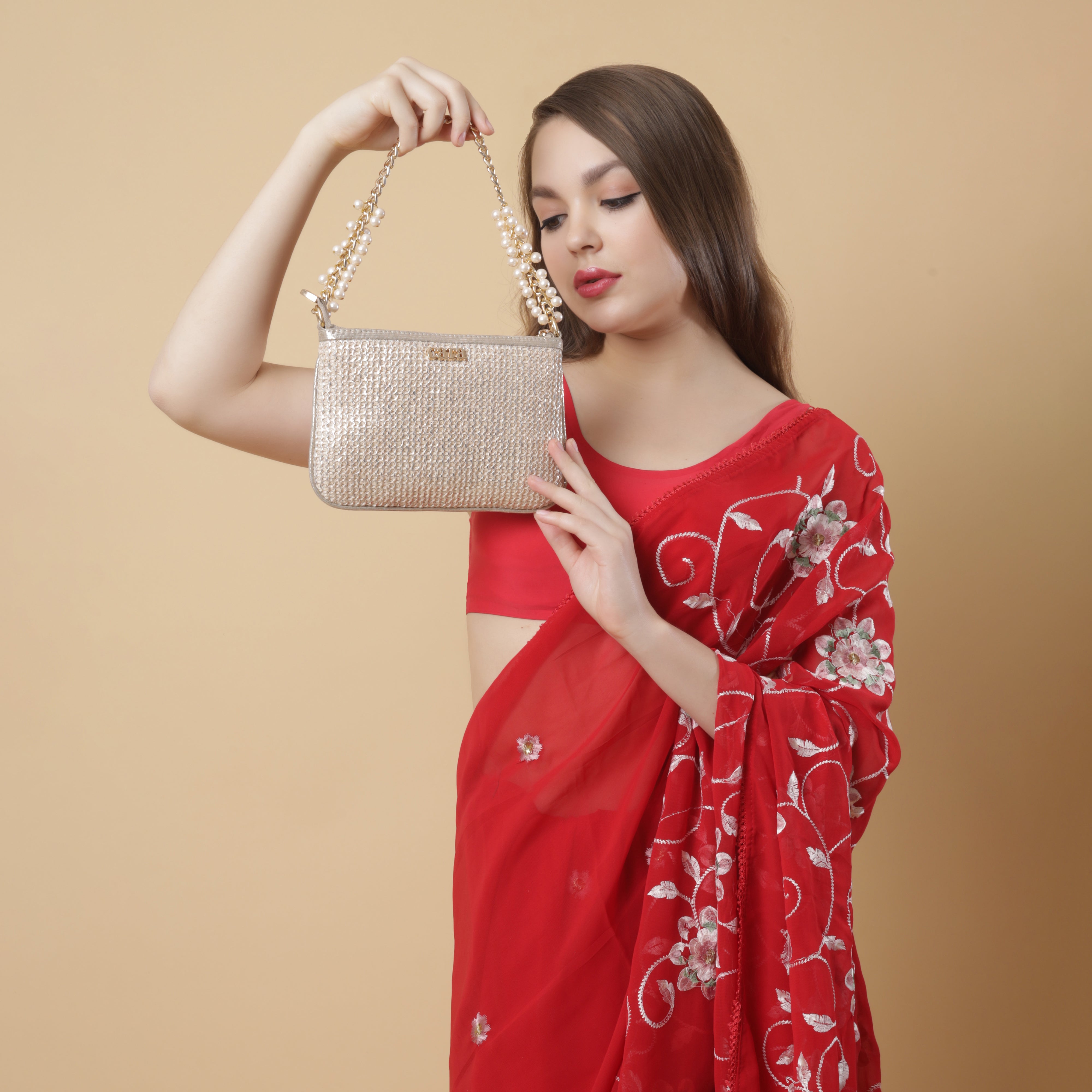 Gleaming Charm Partywear Sling | CARA