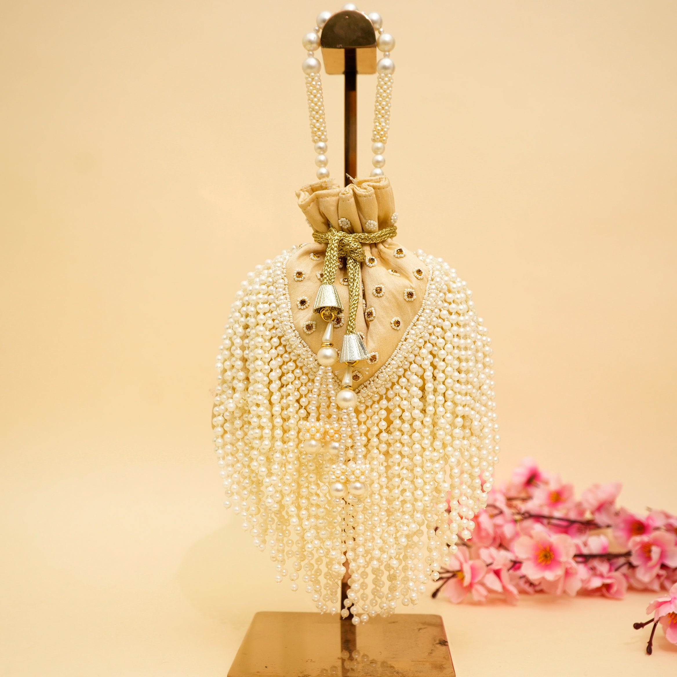 Pearl Cascade Potli | Cara