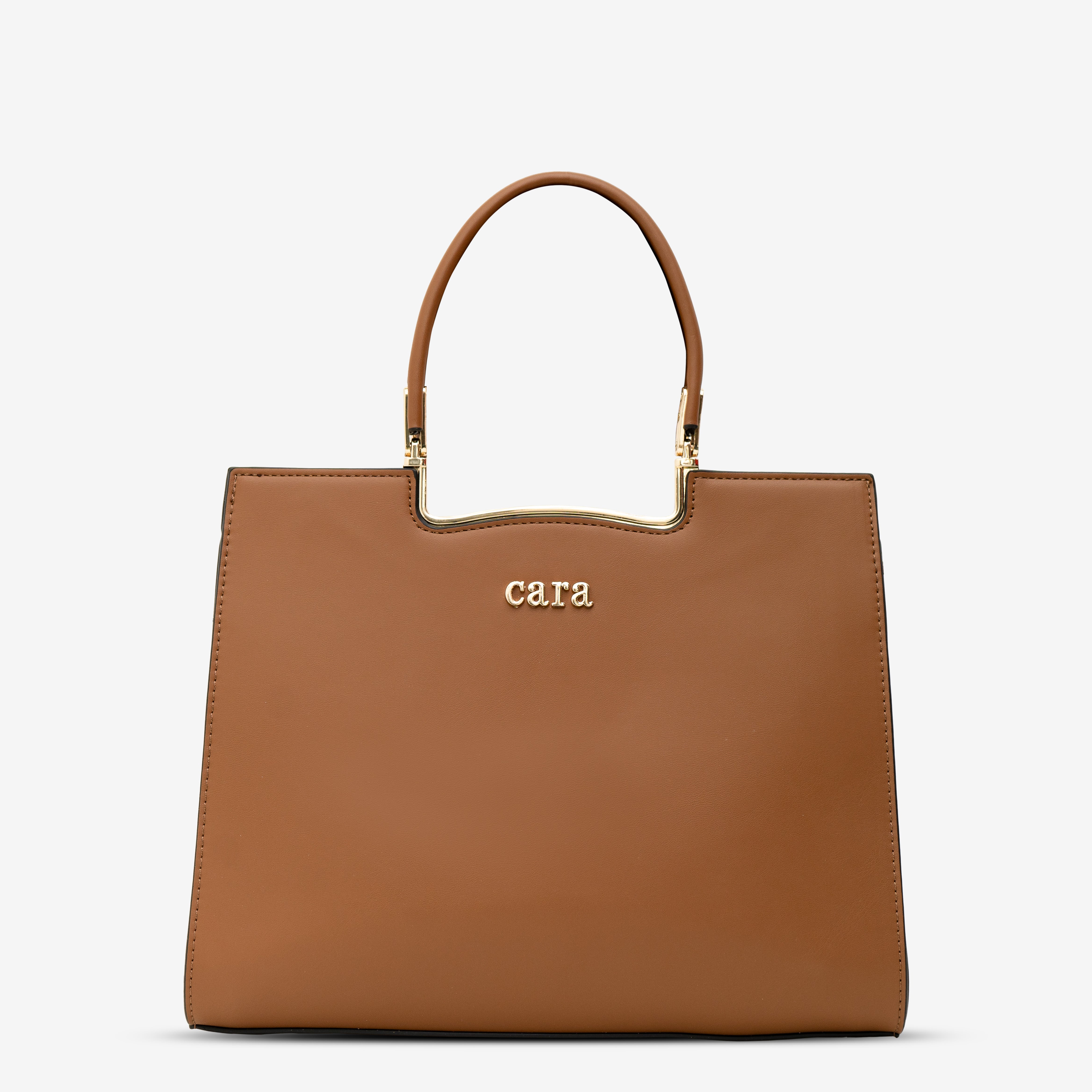 Brown Neutral Carryall Handbag | Cara