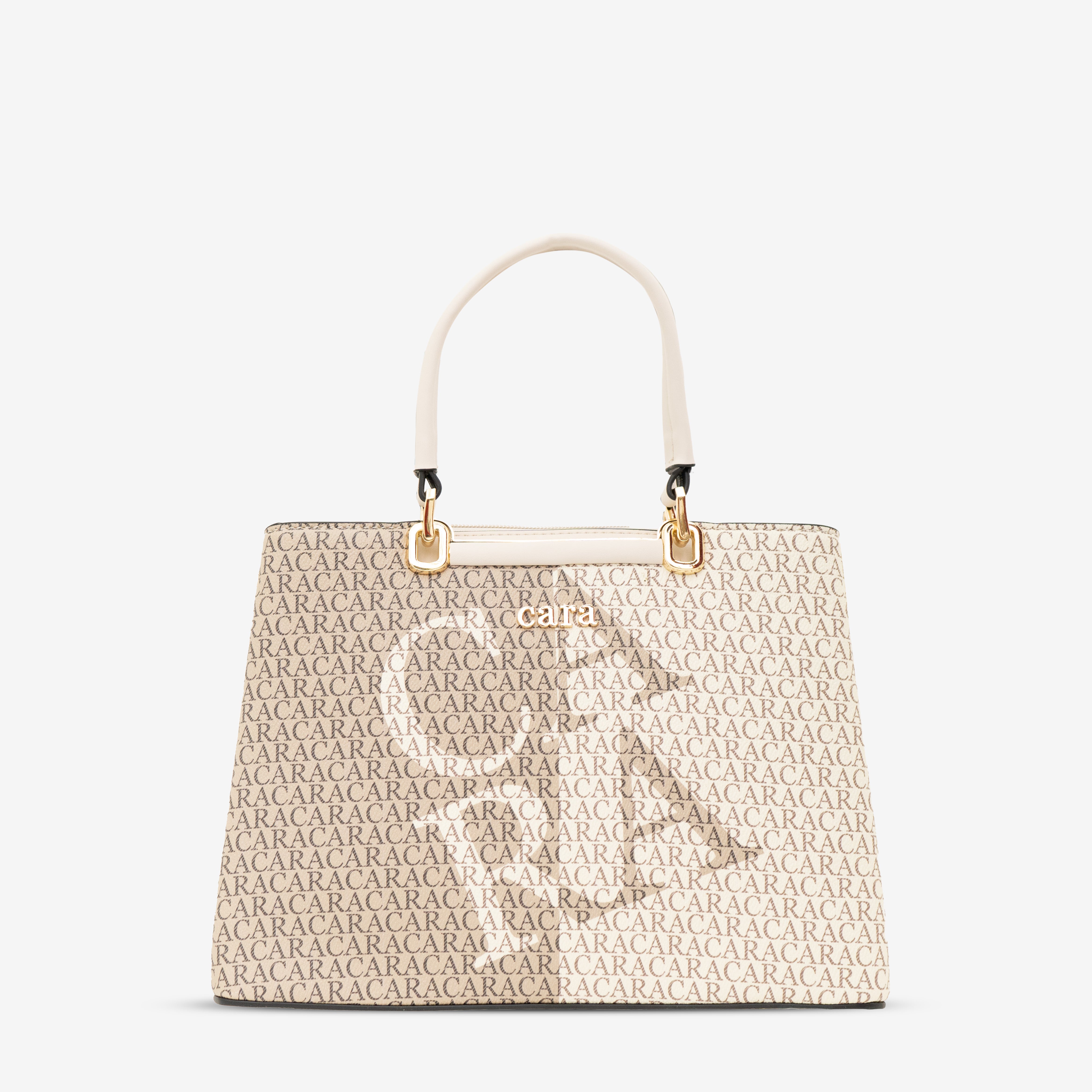 Beige Signature Edition Handbag | Cara