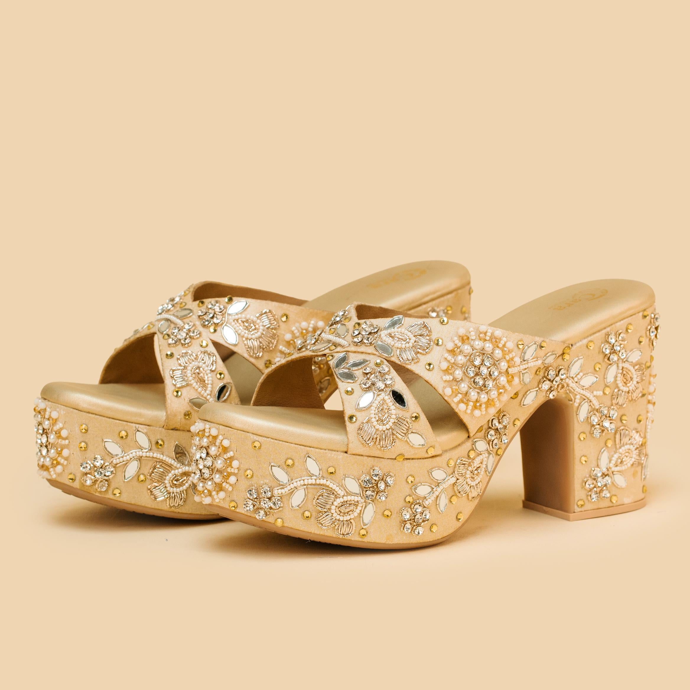 Zardosi Heritage Mirror Heels