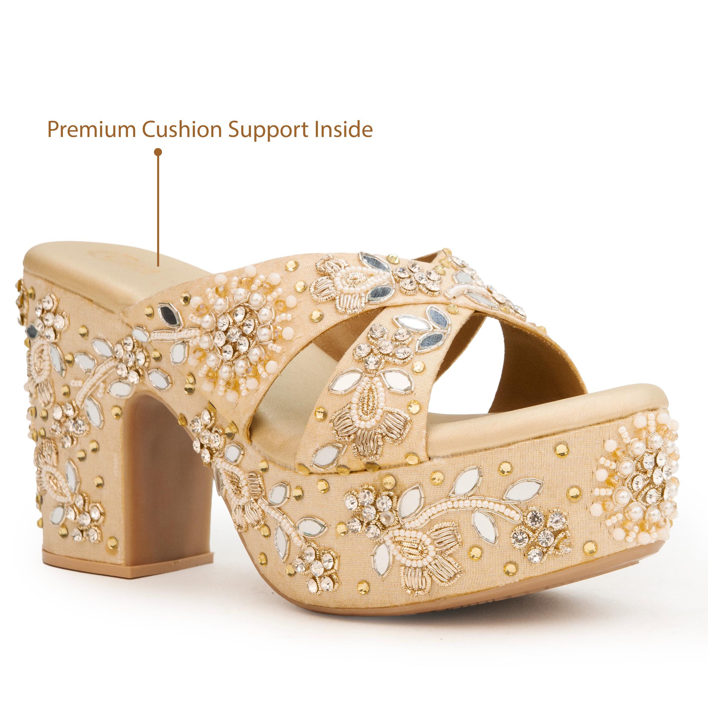 Zardosi Heritage Mirror Heels