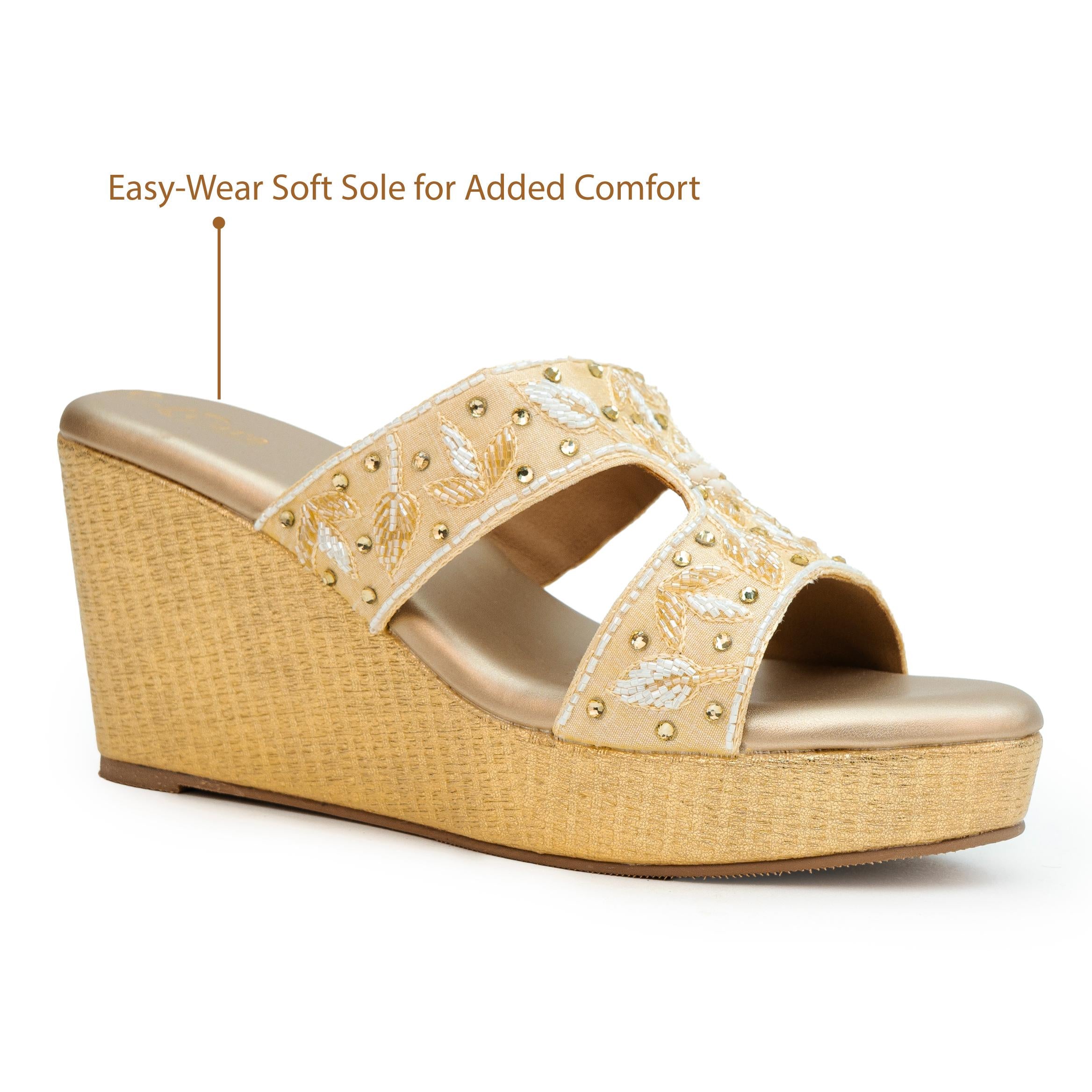 Leaflet Crystals Wedges
