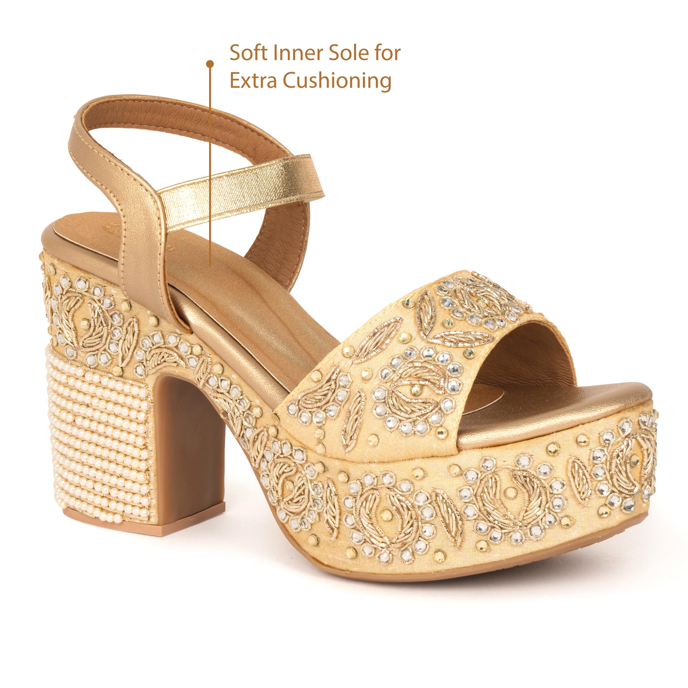 Bead Laden Heels