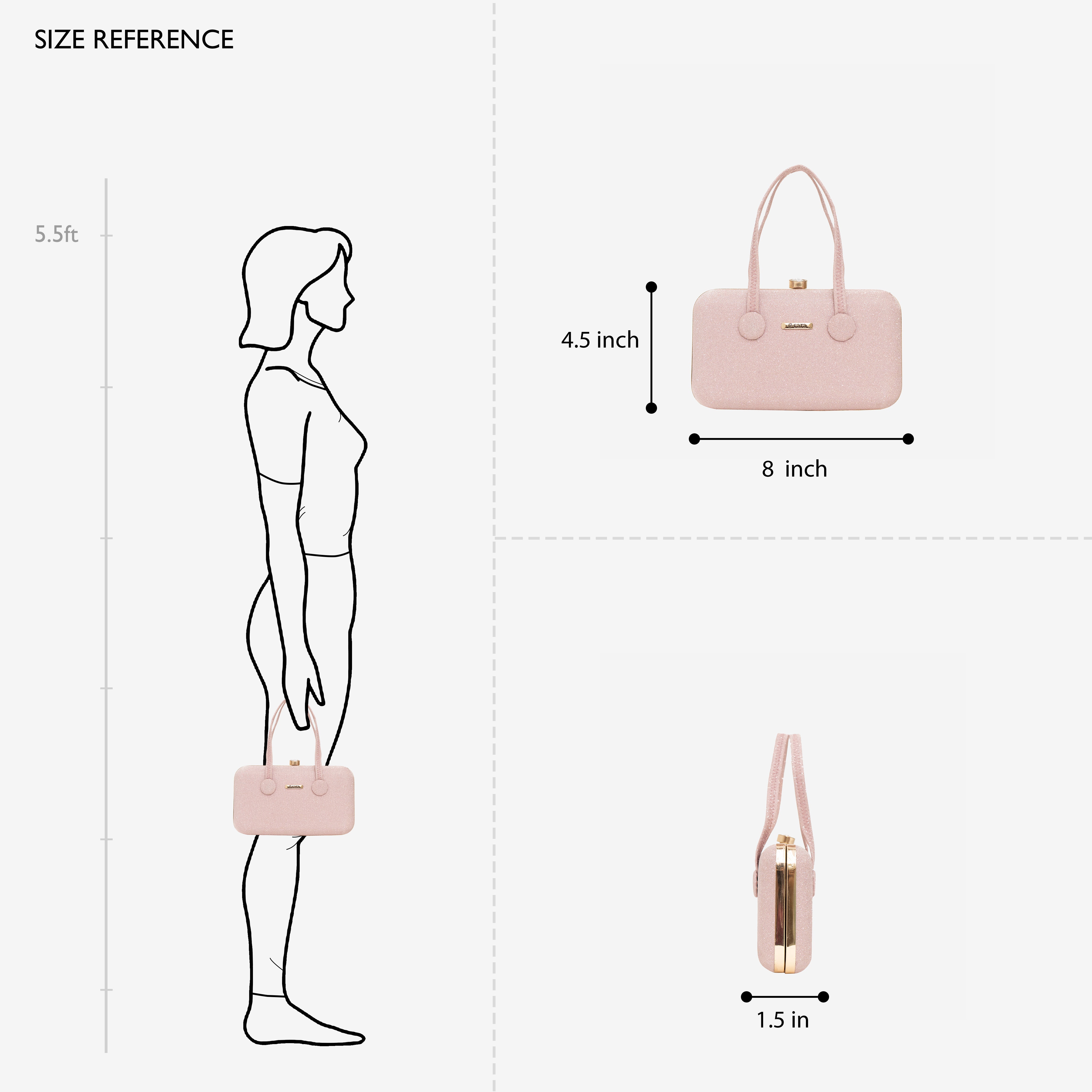 Pink Celestial clutch | cara