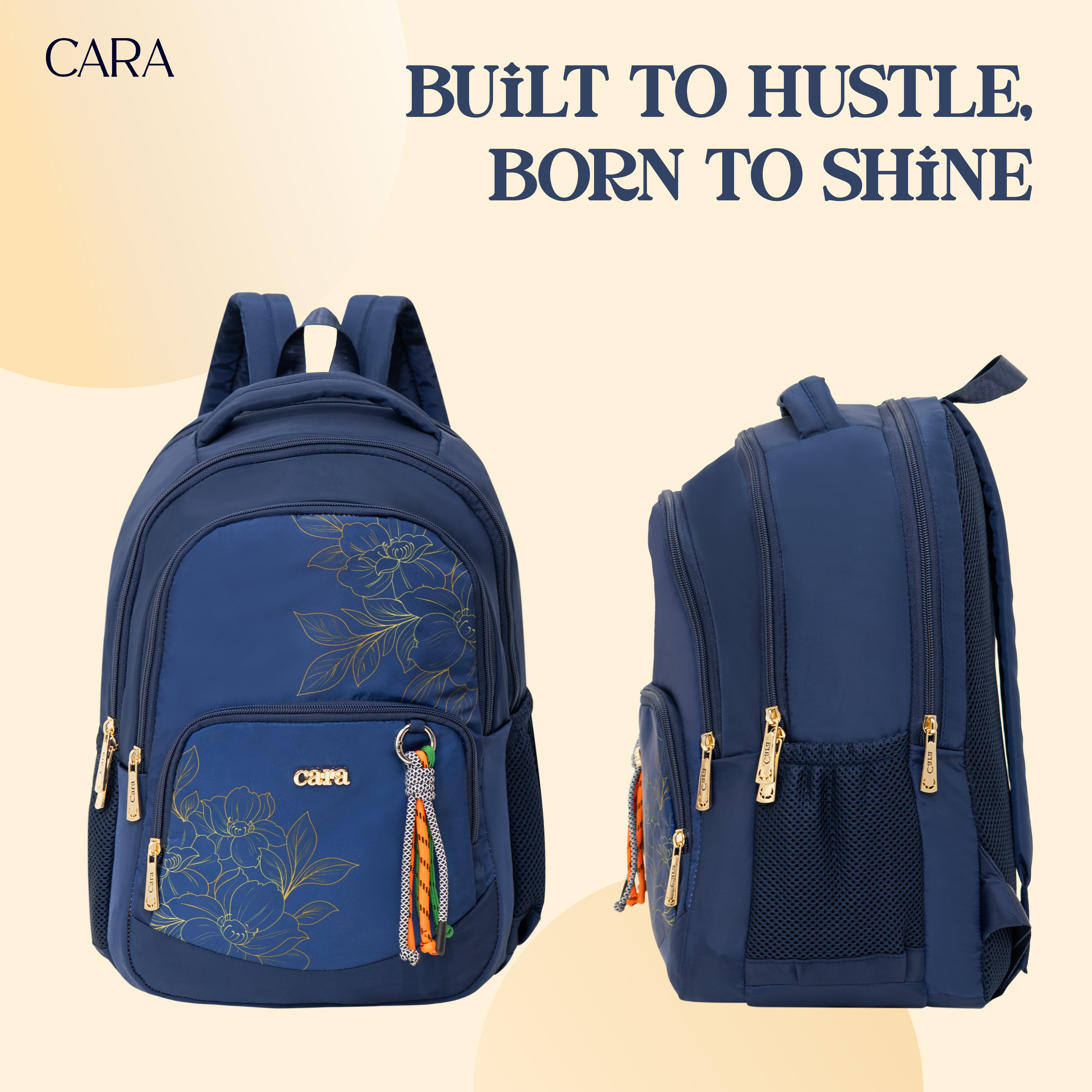 Flora Charm Backpack