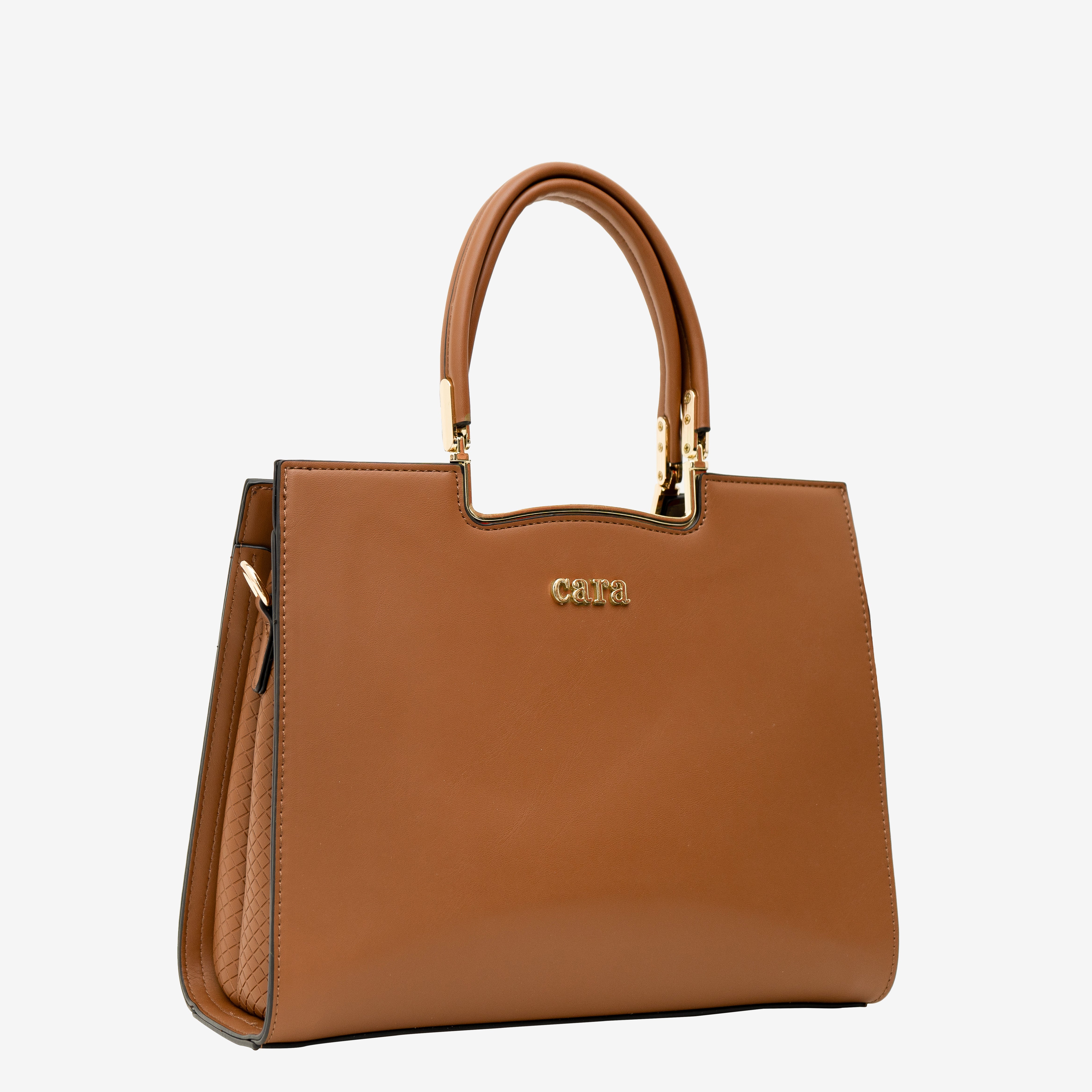 Brown Neutral Carryall Handbag | Cara
