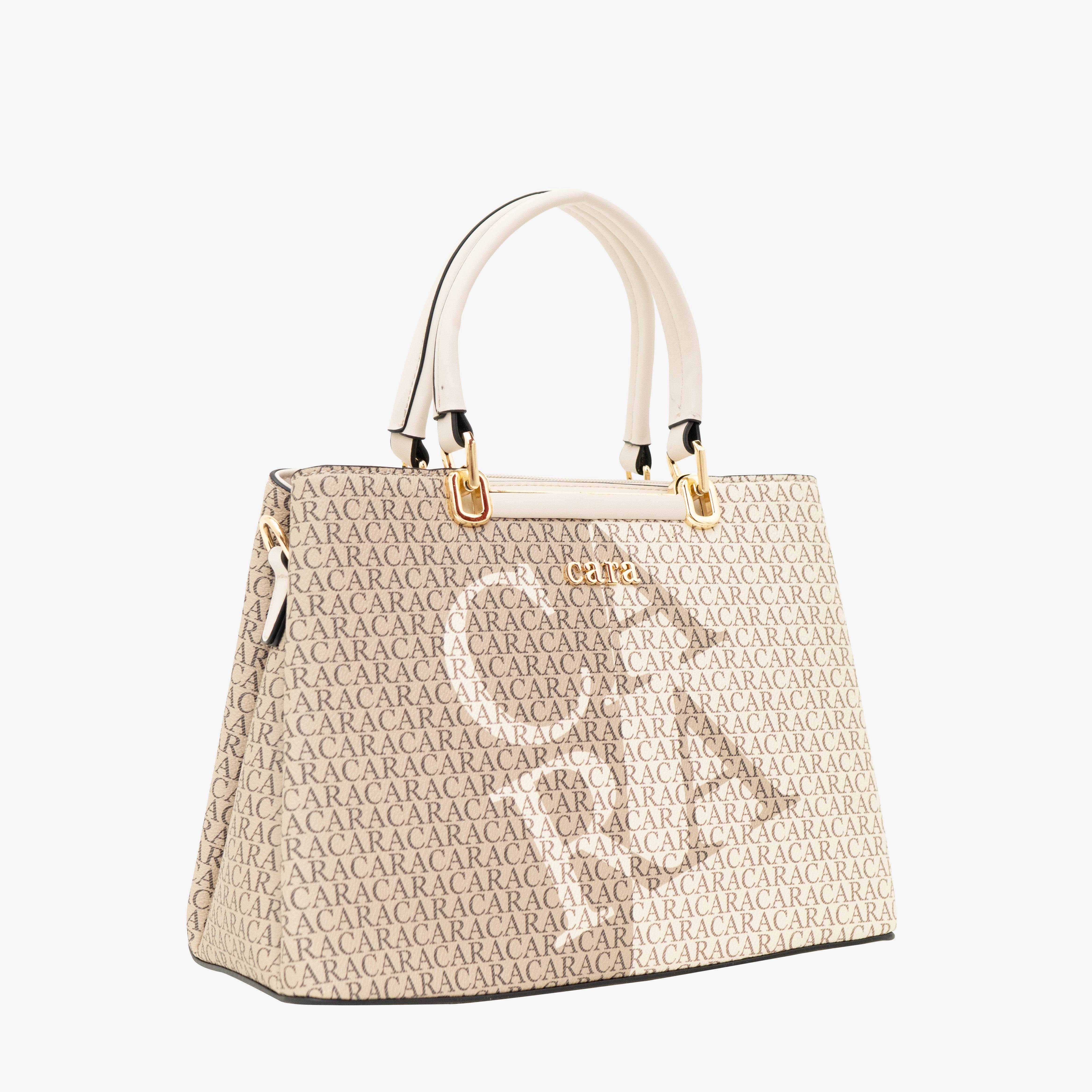 Beige Signature Edition Handbag | Cara