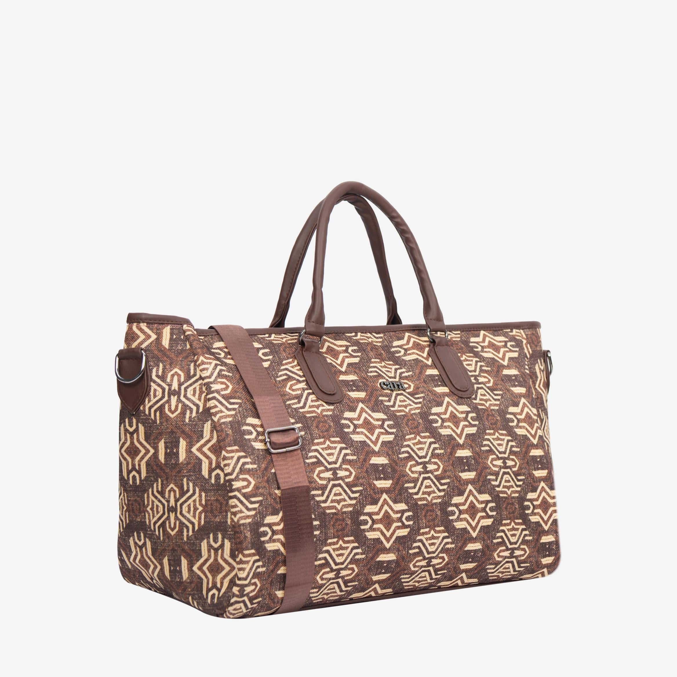 Geometric Imperial Tote