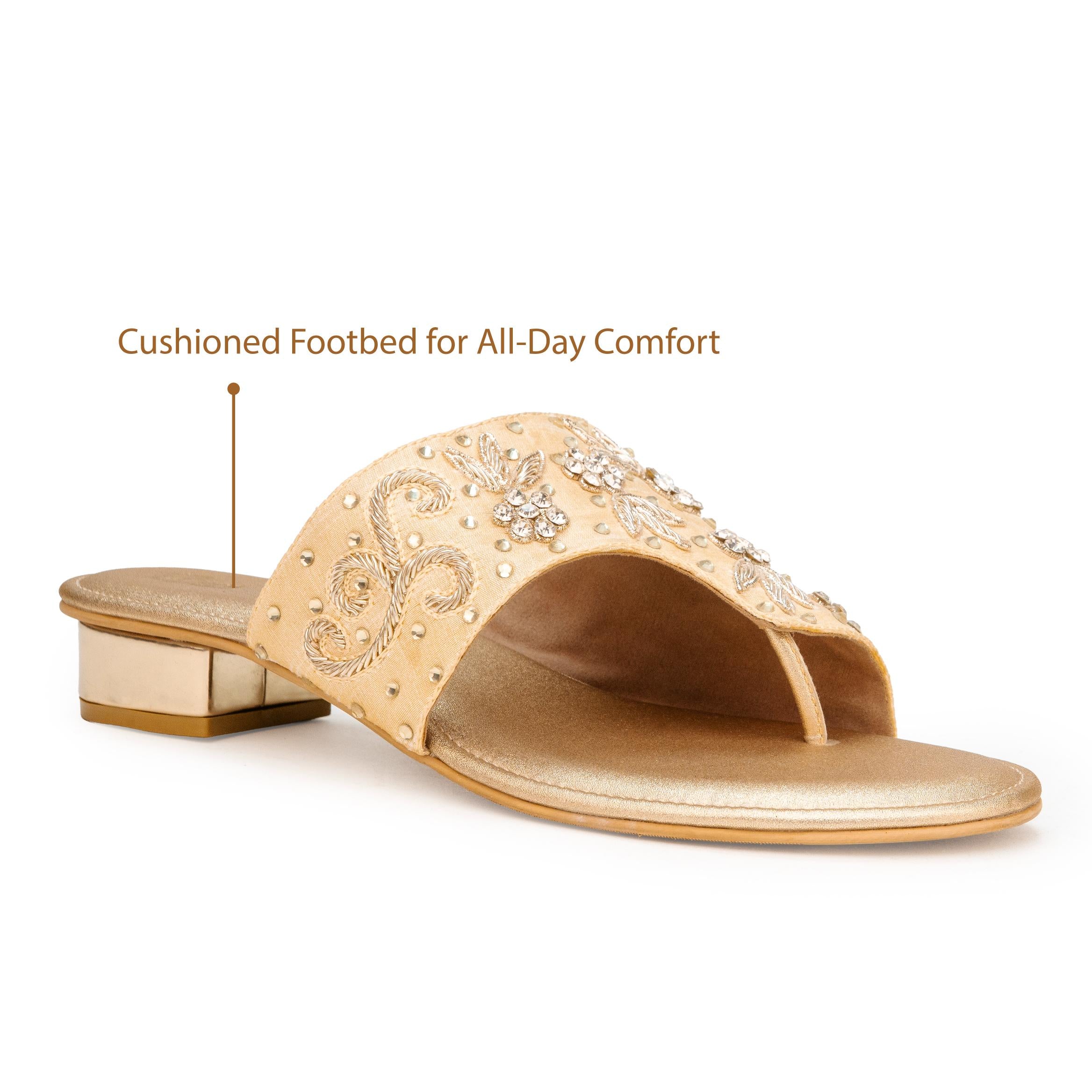 Crystal Drop Heels