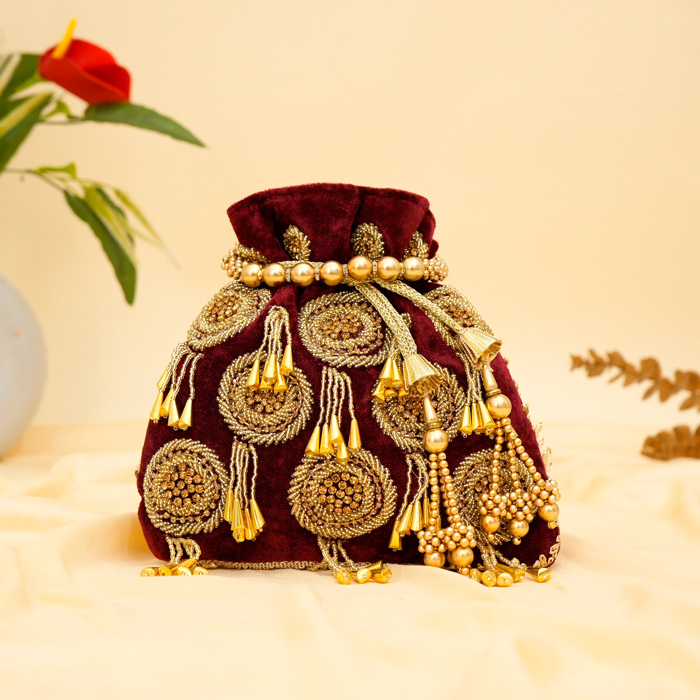 Tassel Charm Potli