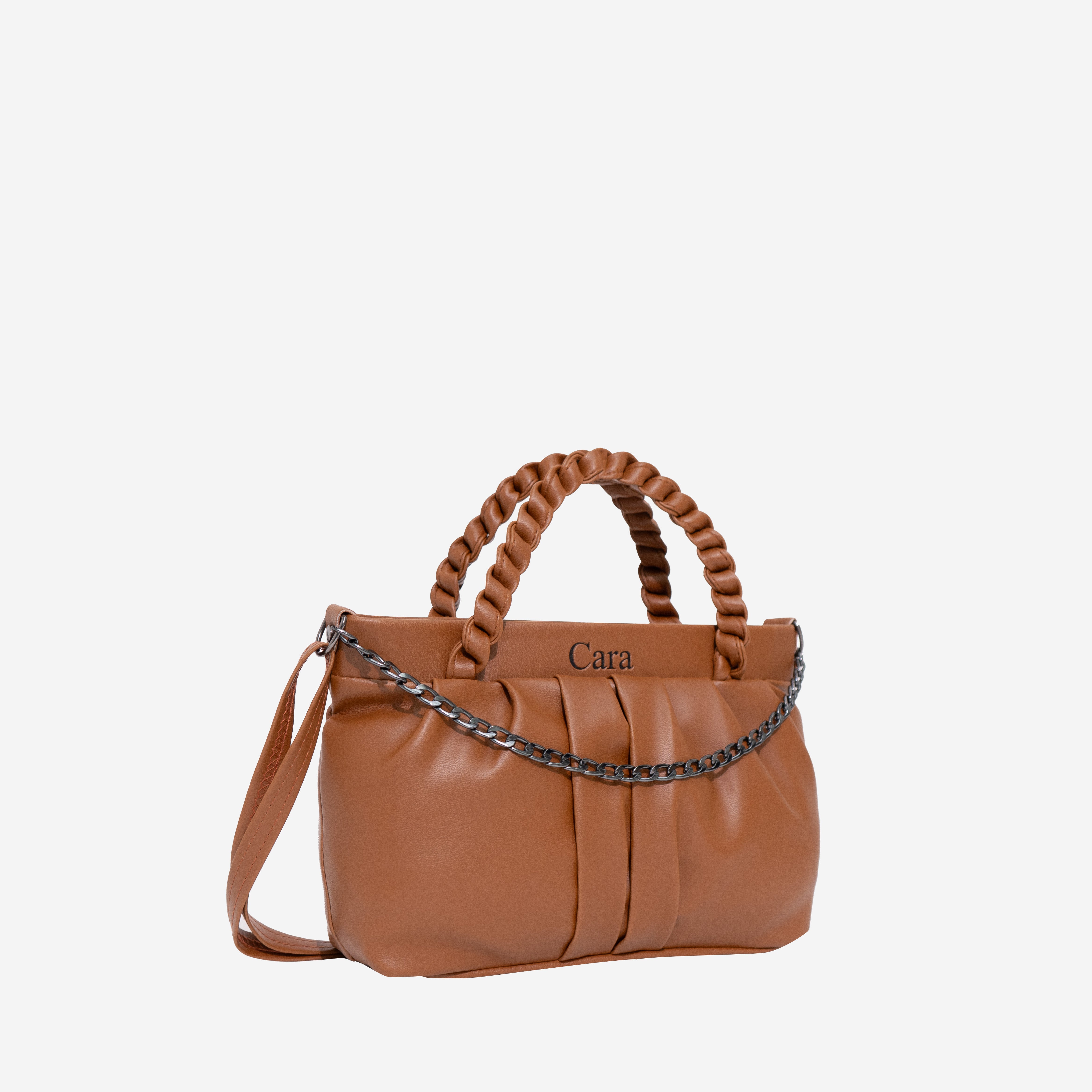 Burning Sand Braided sling bag | CARA