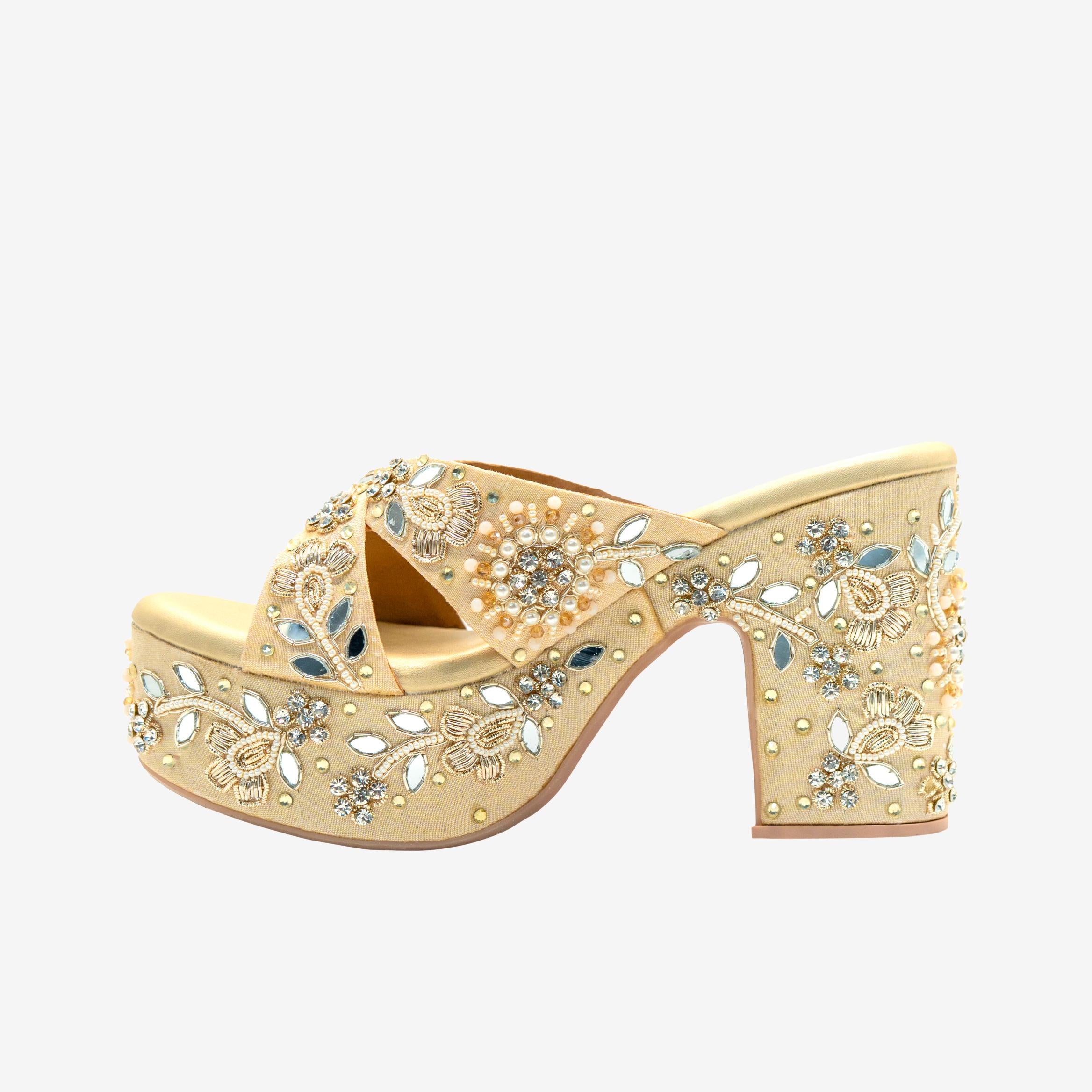 Zelvara BeadFlow Heels