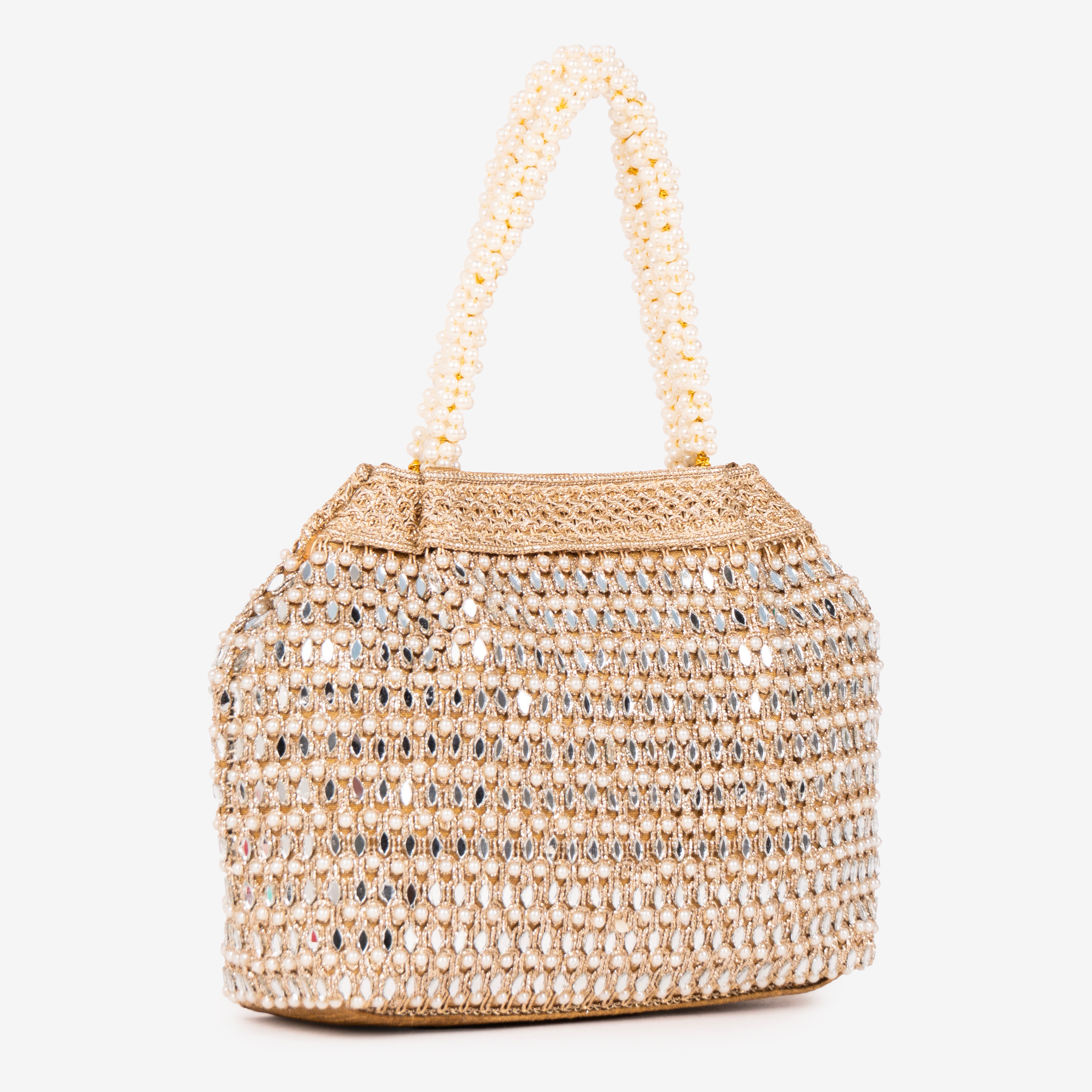 Dazzle Crystal Bead Potli