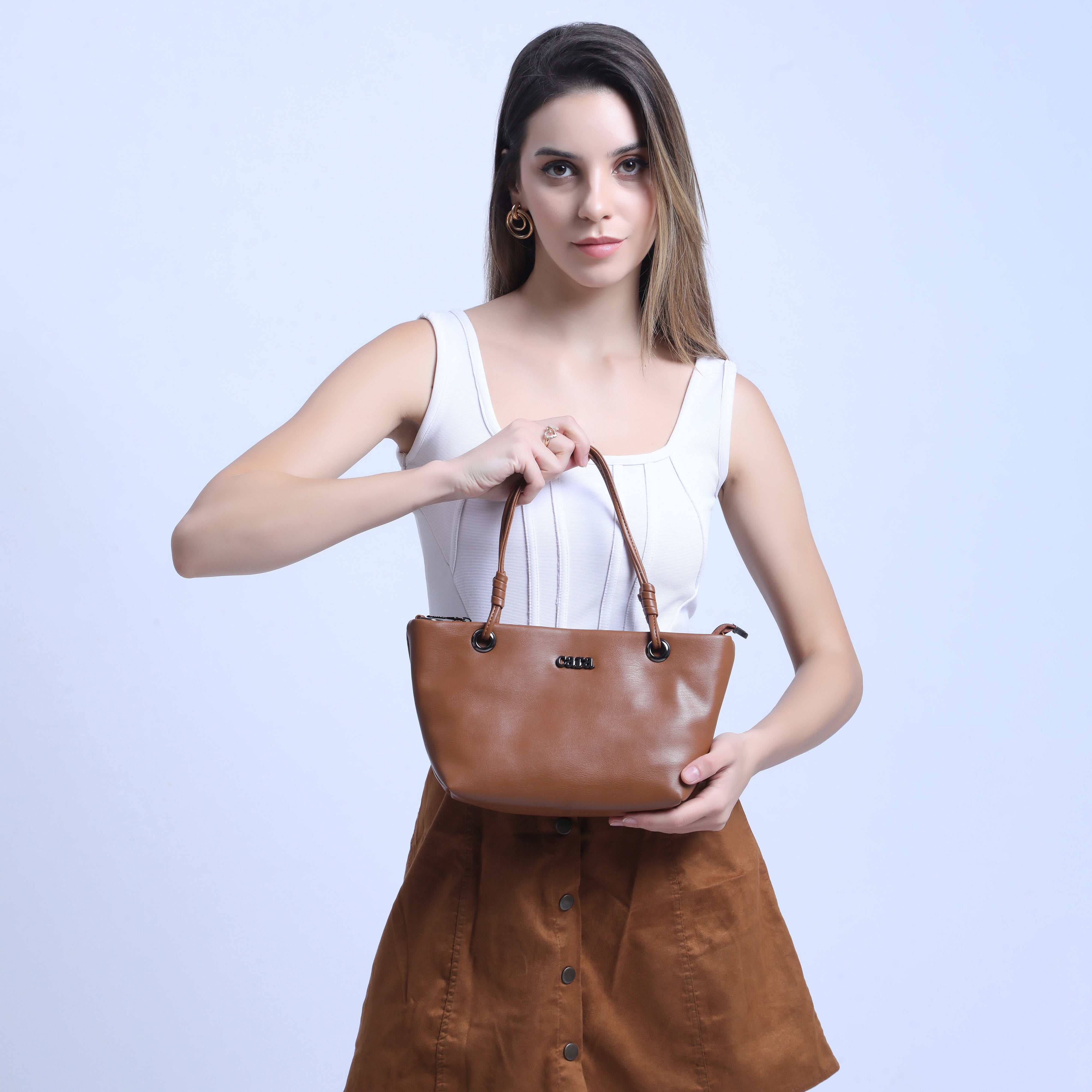 Brown Delightful Slingbag | Cara