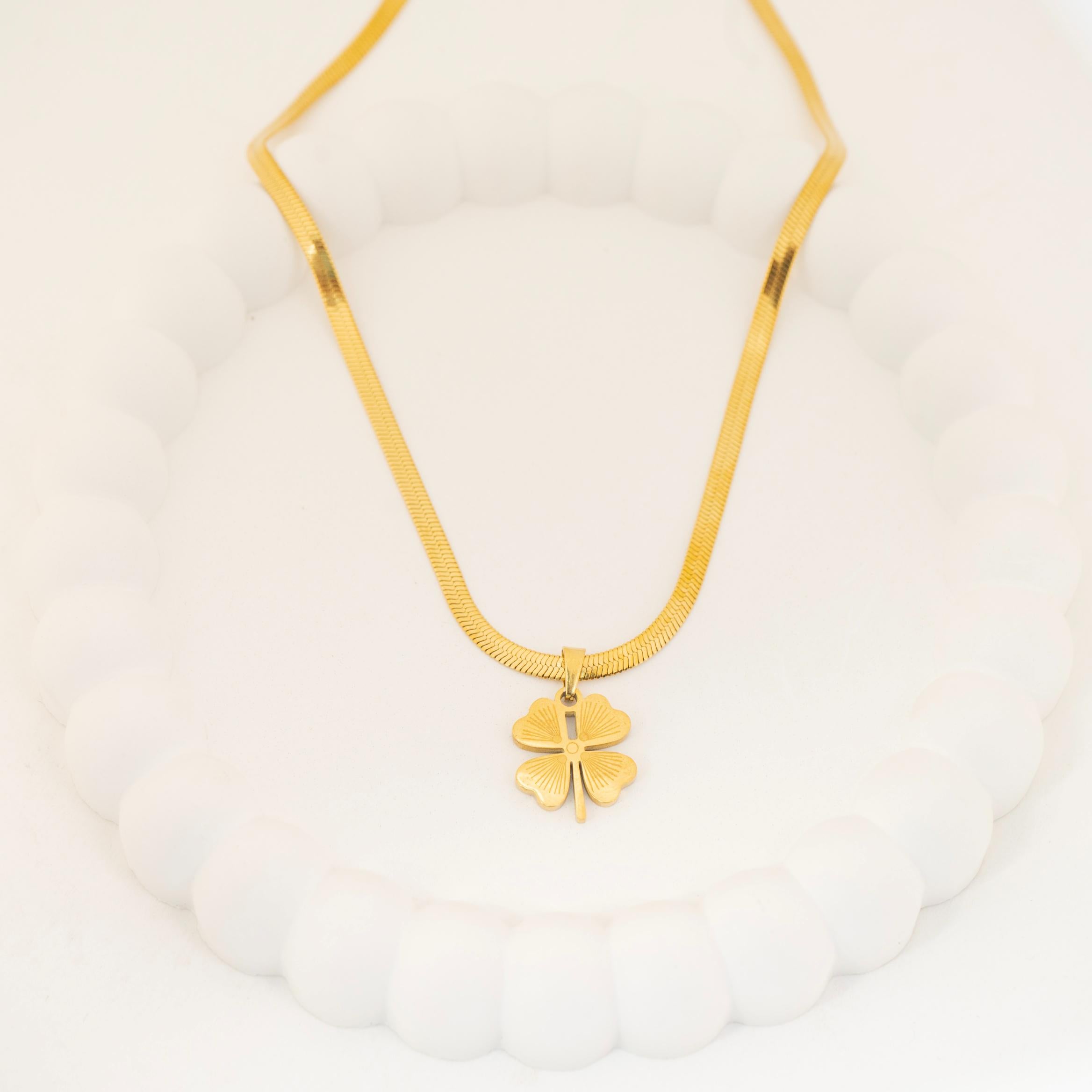 Clover Charm Necklace