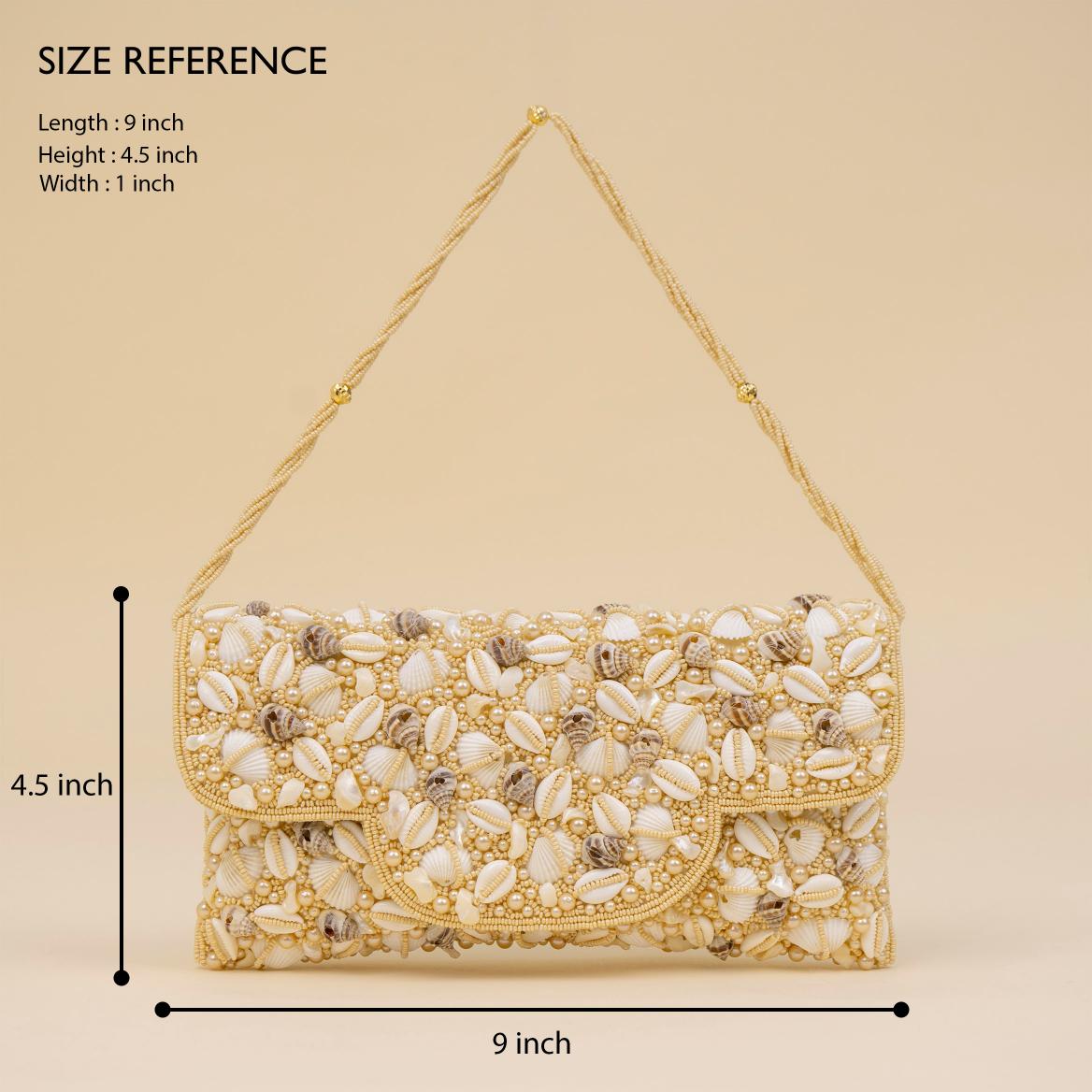 Ocean Treasure Honeycomb Clutch