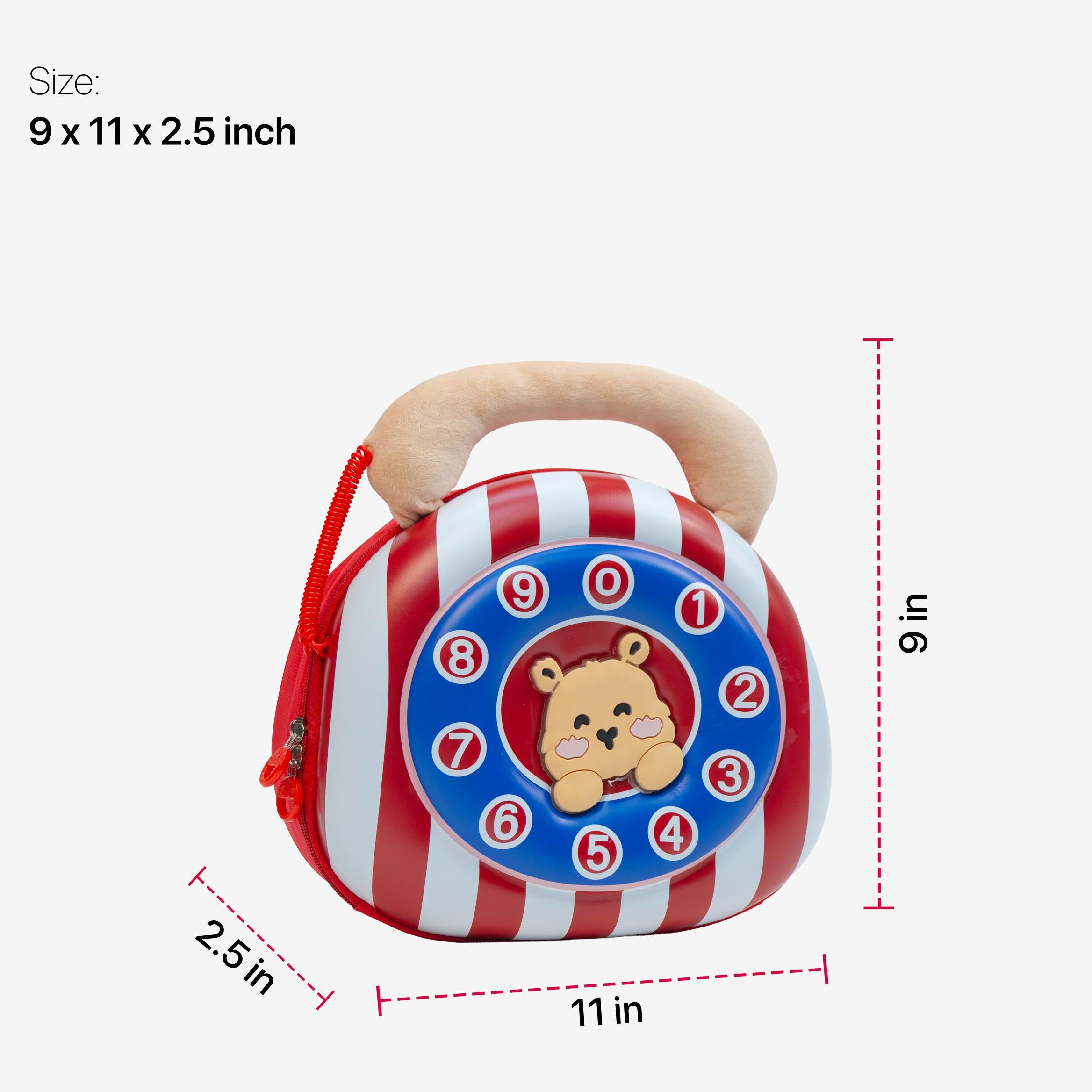 Cute Call Bear Backpack