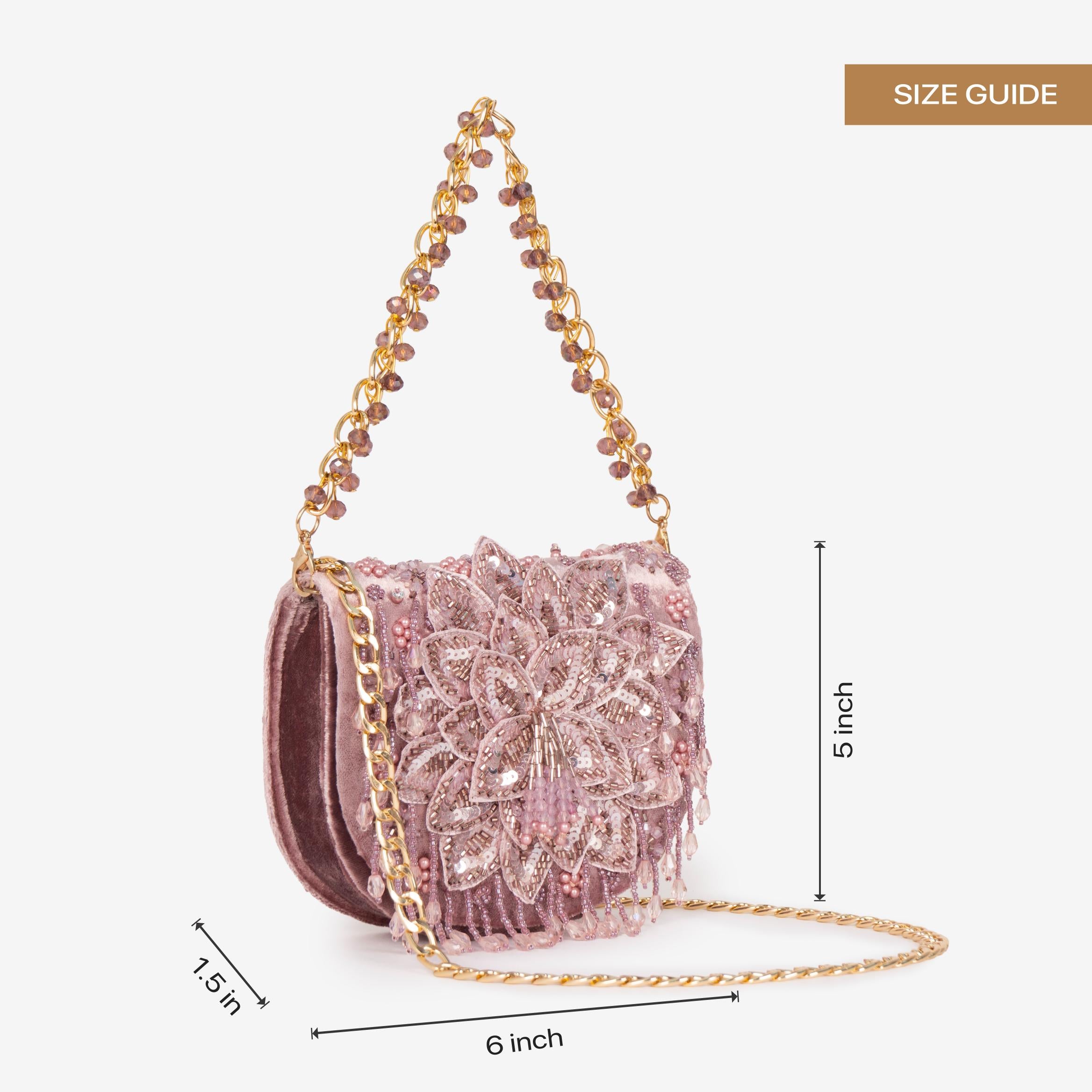 Marquise bloom Purse