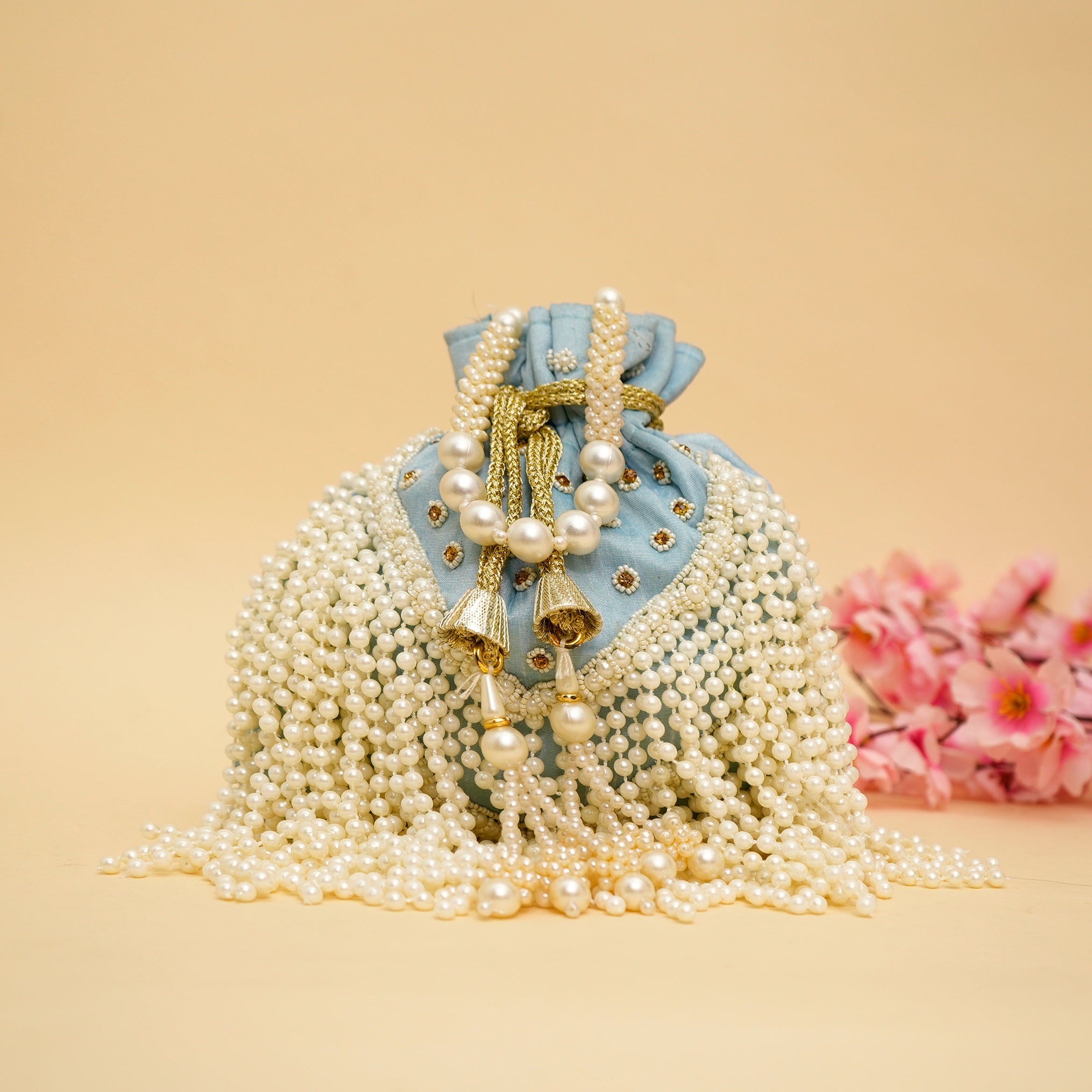 Pearl Cascade Potli | Cara