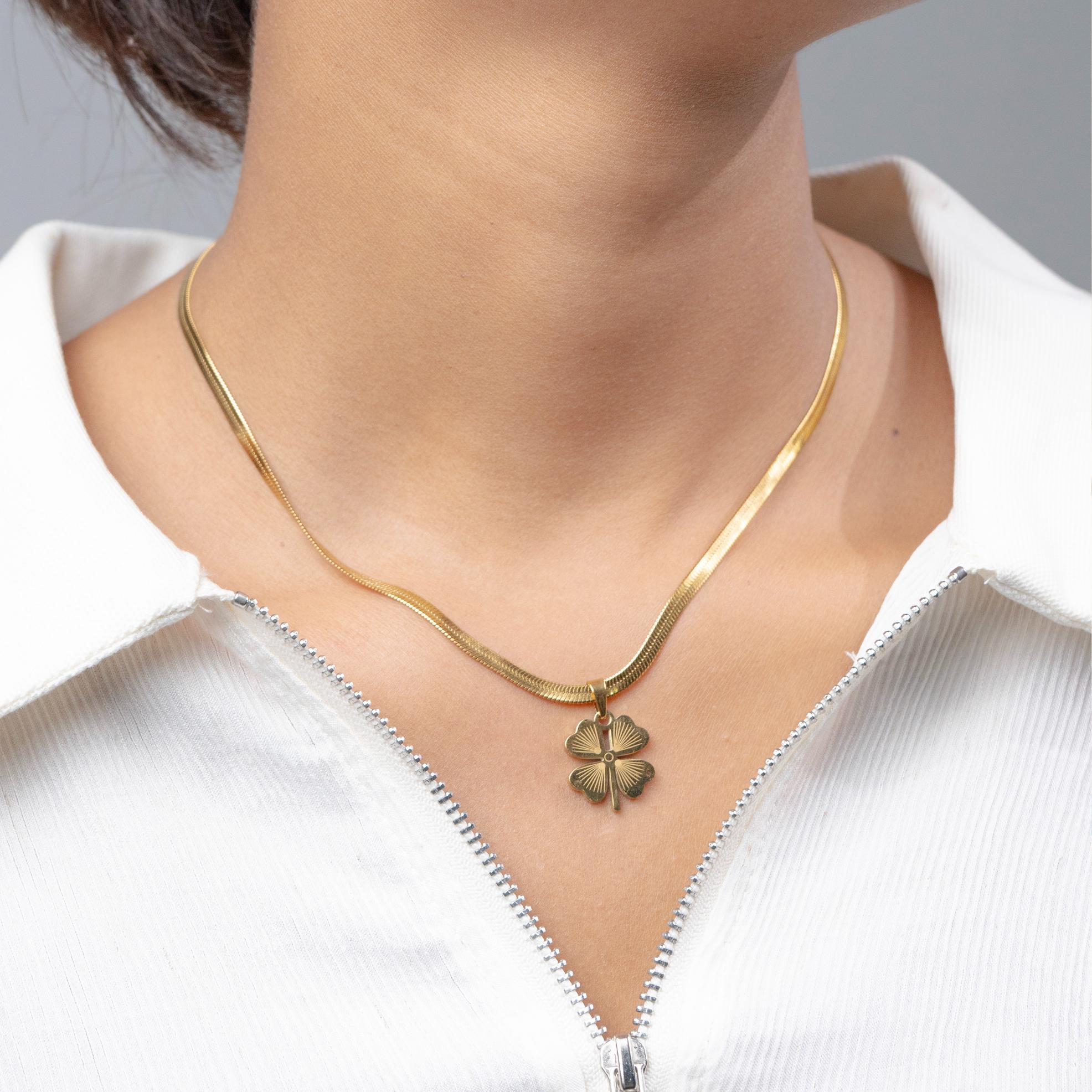 Clover Charm Necklace