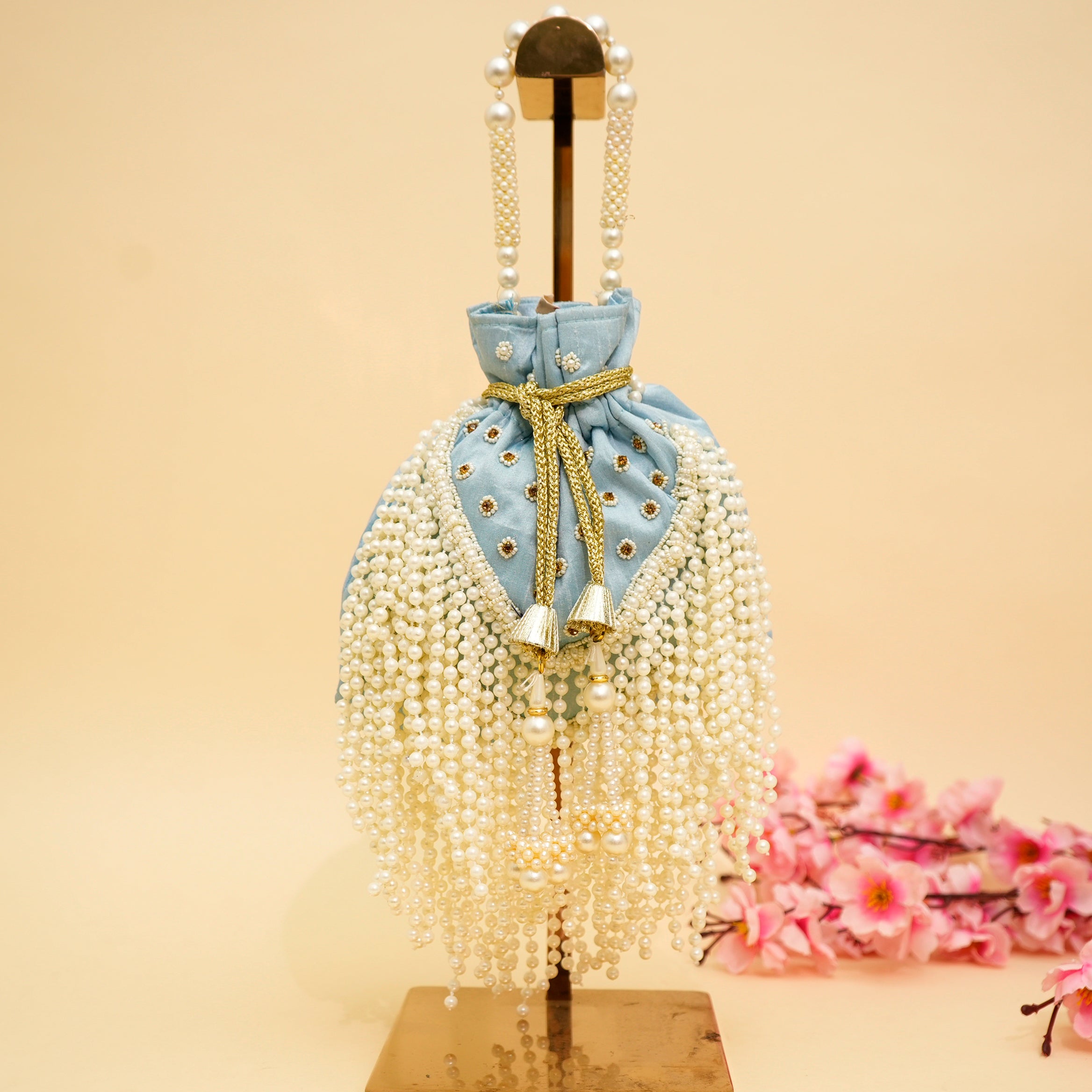 Pearl Cascade Potli | Cara