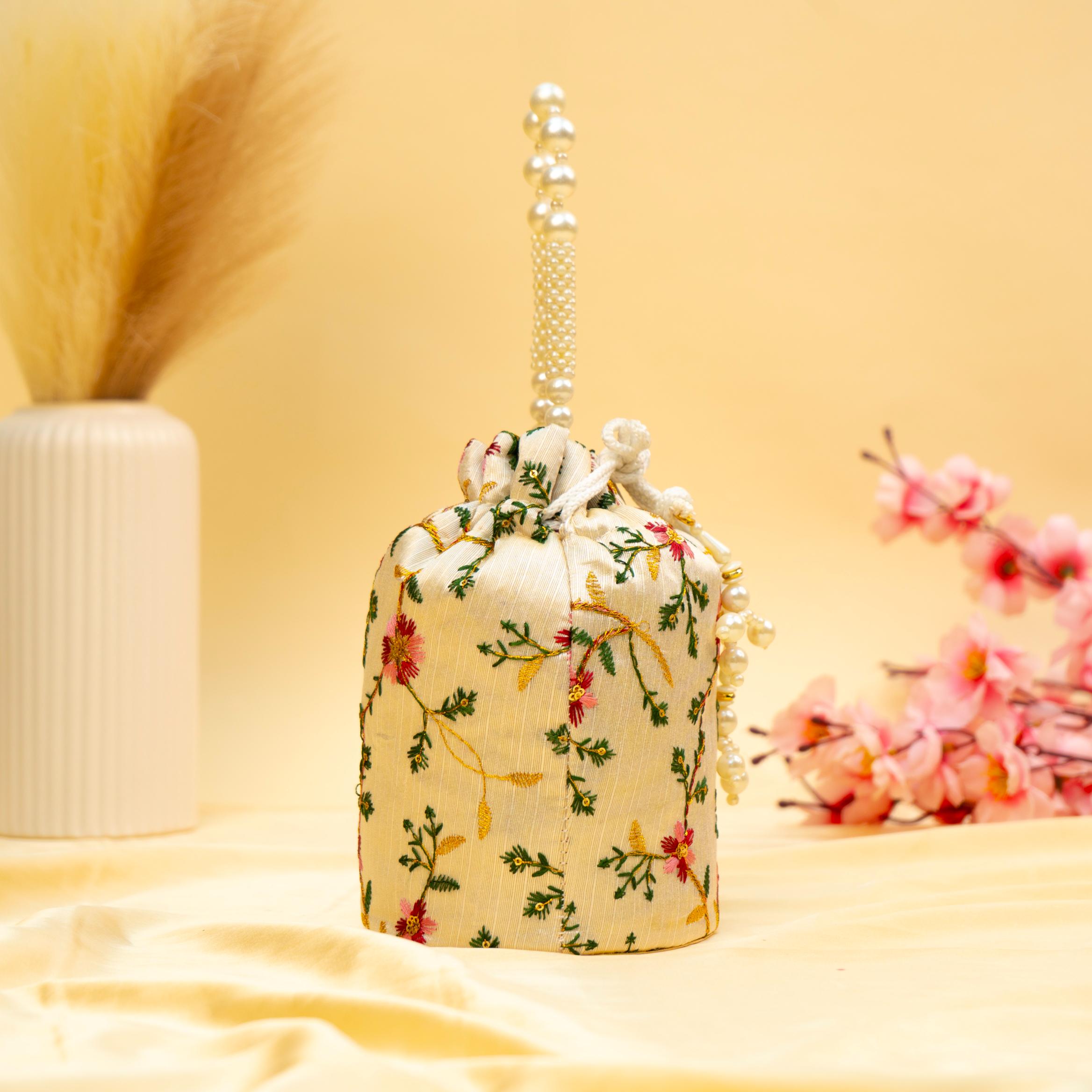 Classic Threadwork Potli