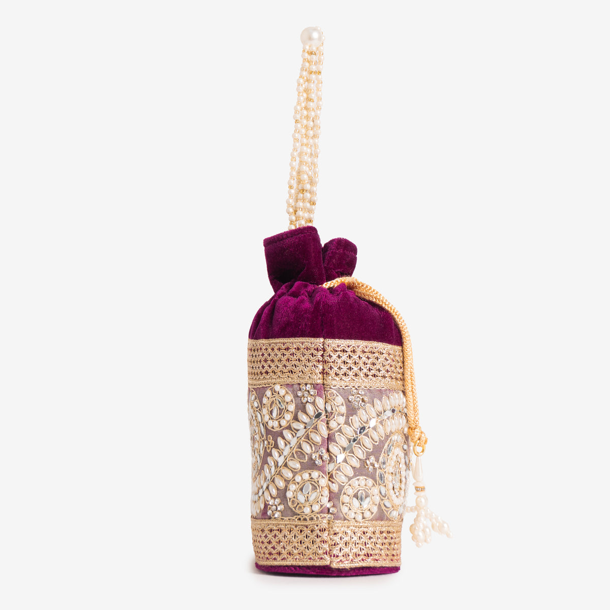 Golden Knot Potli