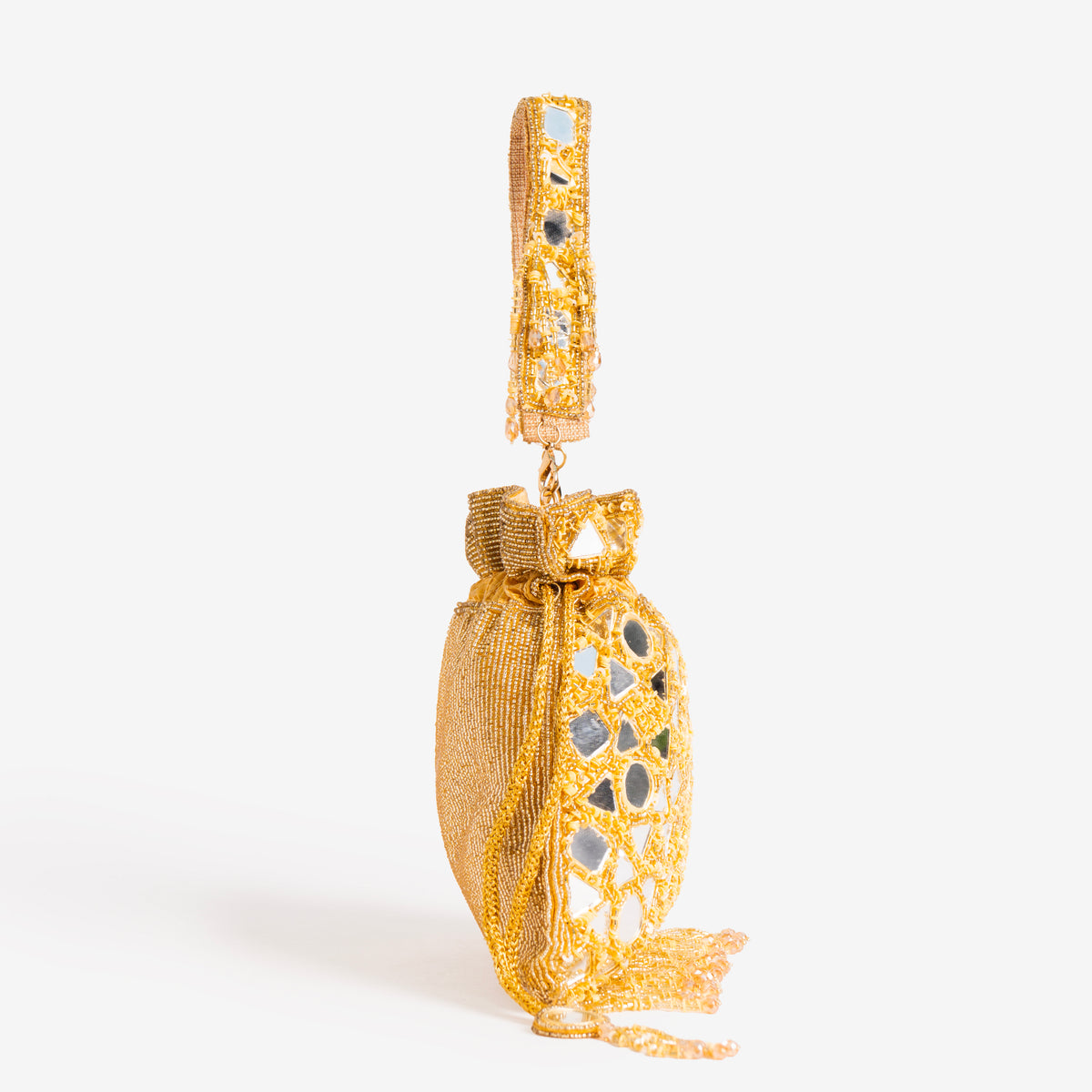 Reflective Beads potli| cara