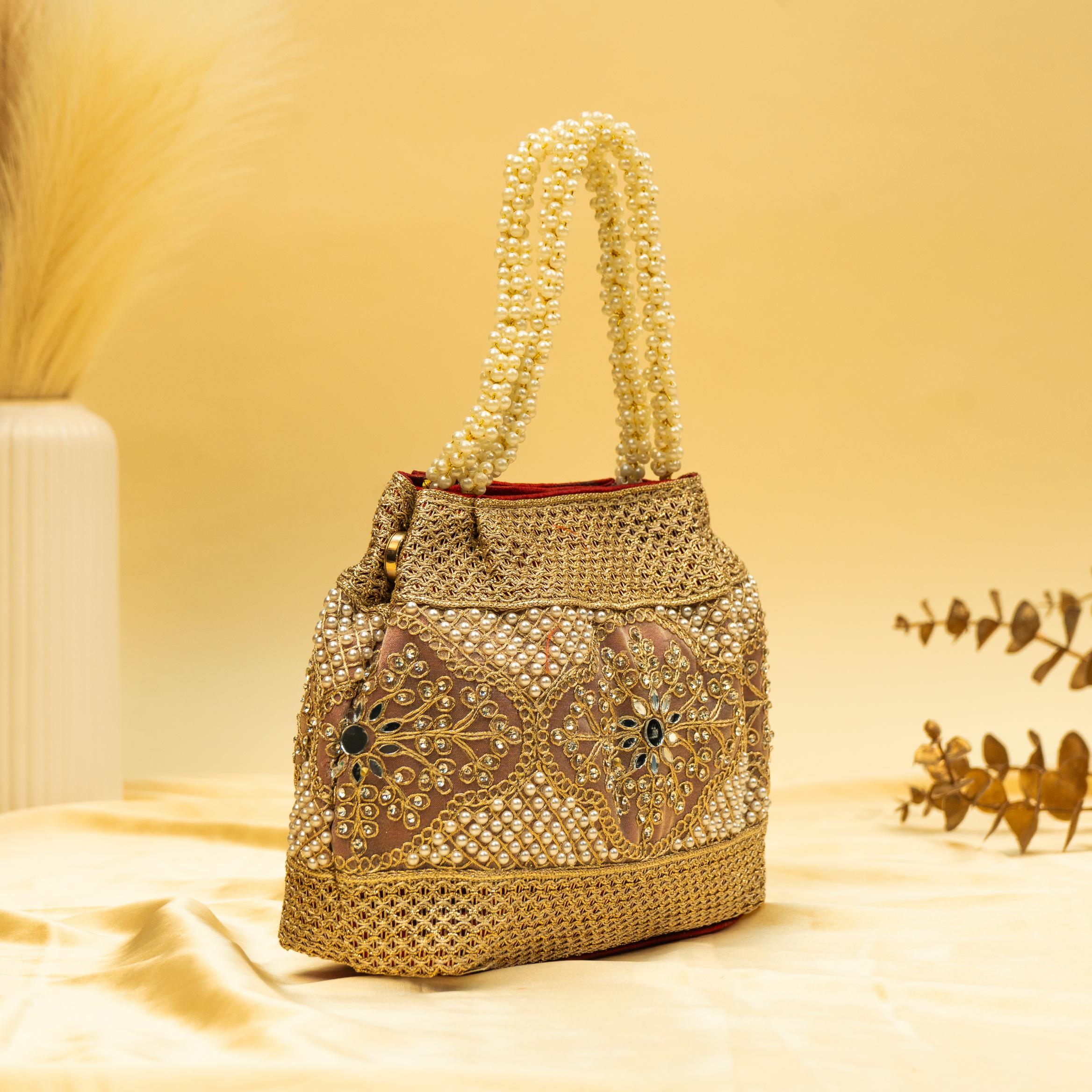 Timeless Embroidery Potli