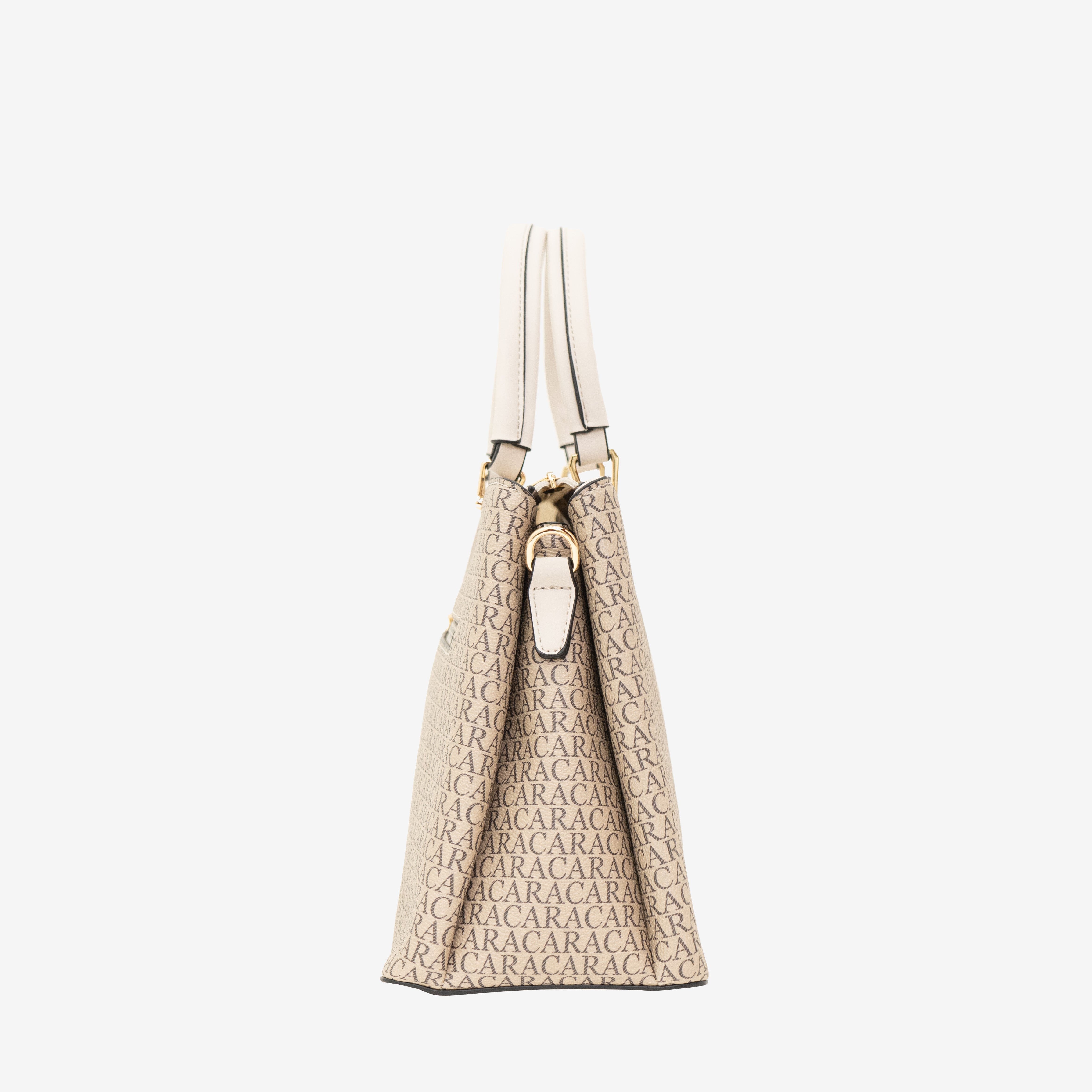 Beige Signature Edition Handbag | Cara