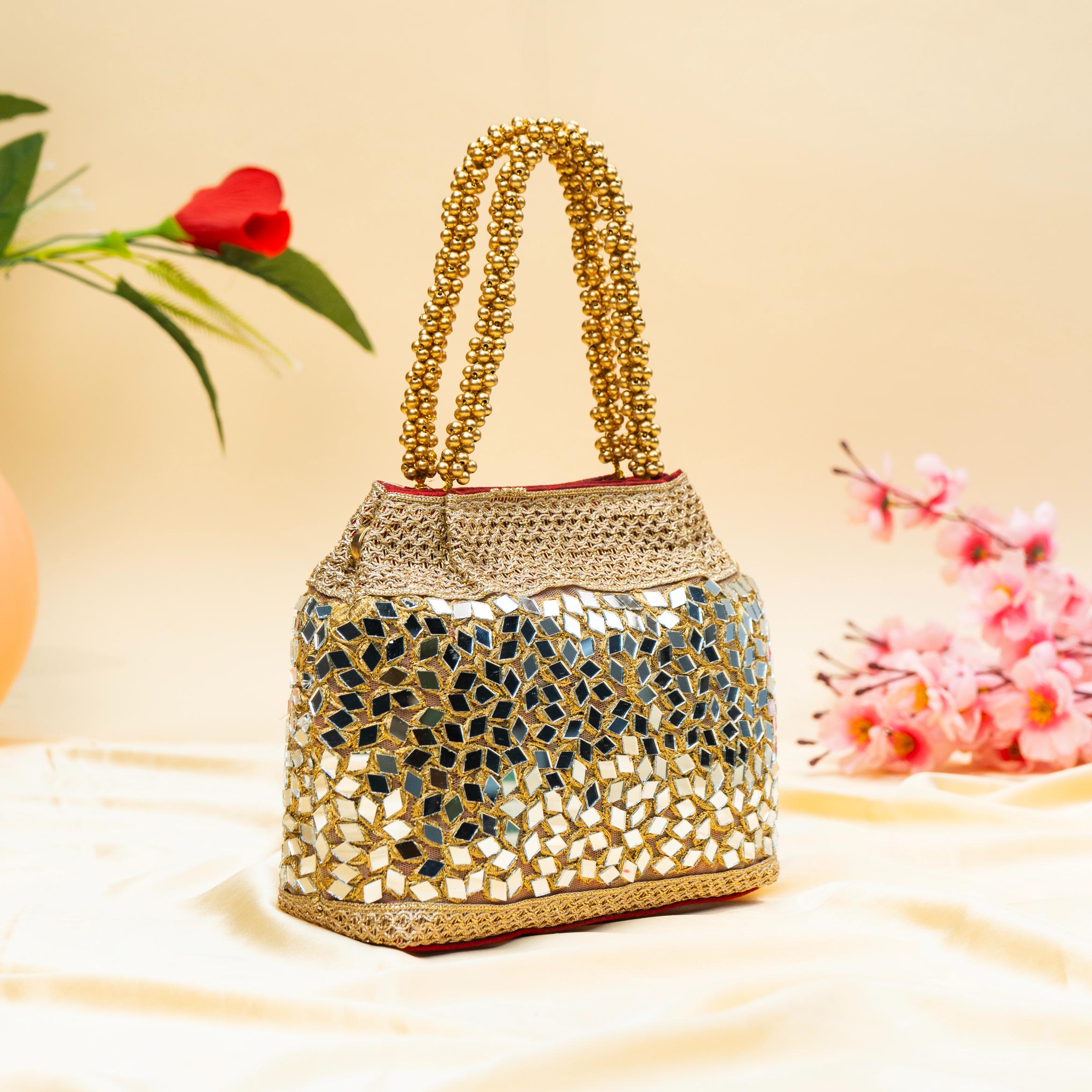 Twinkle Mirror Potli