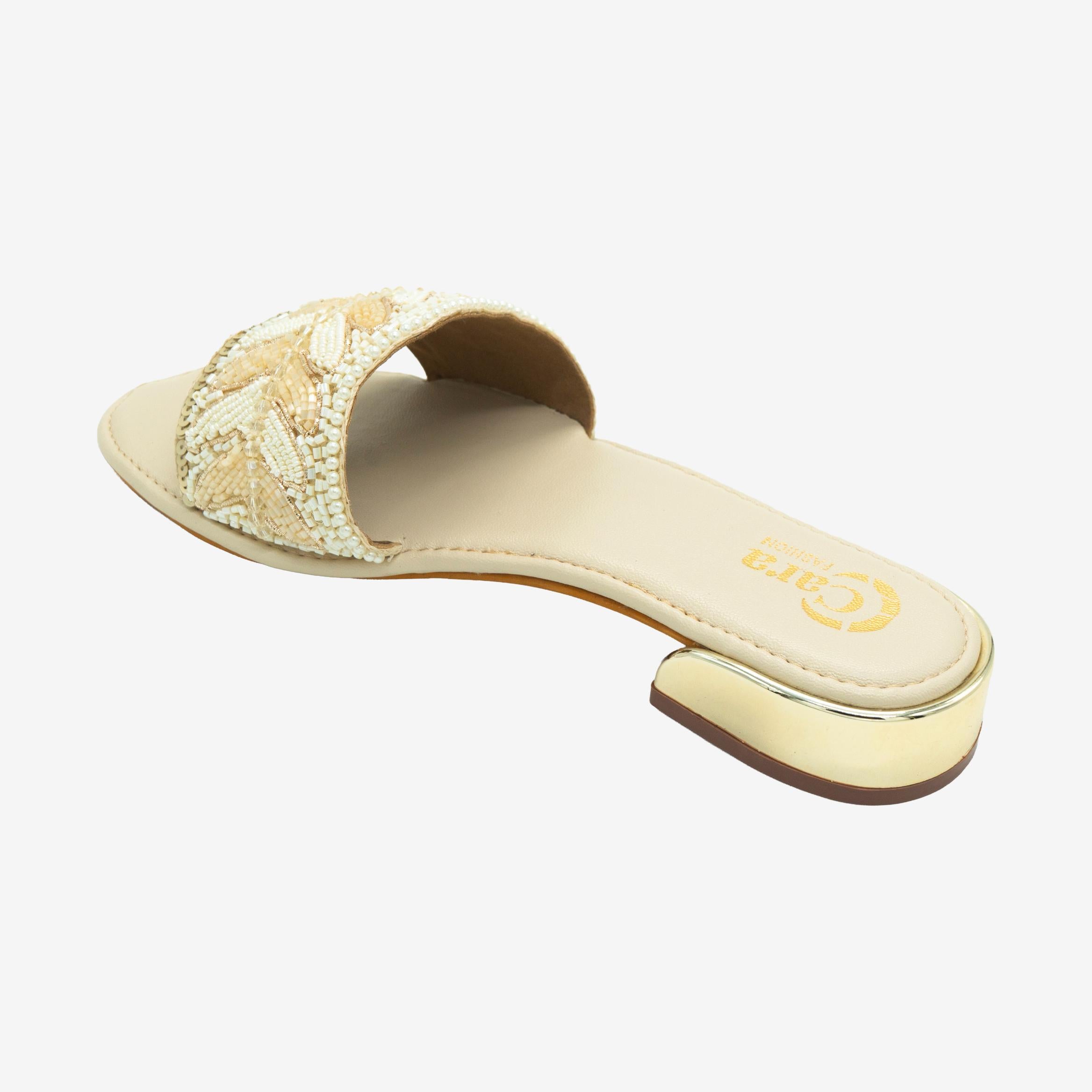 Cream Aura Footwear