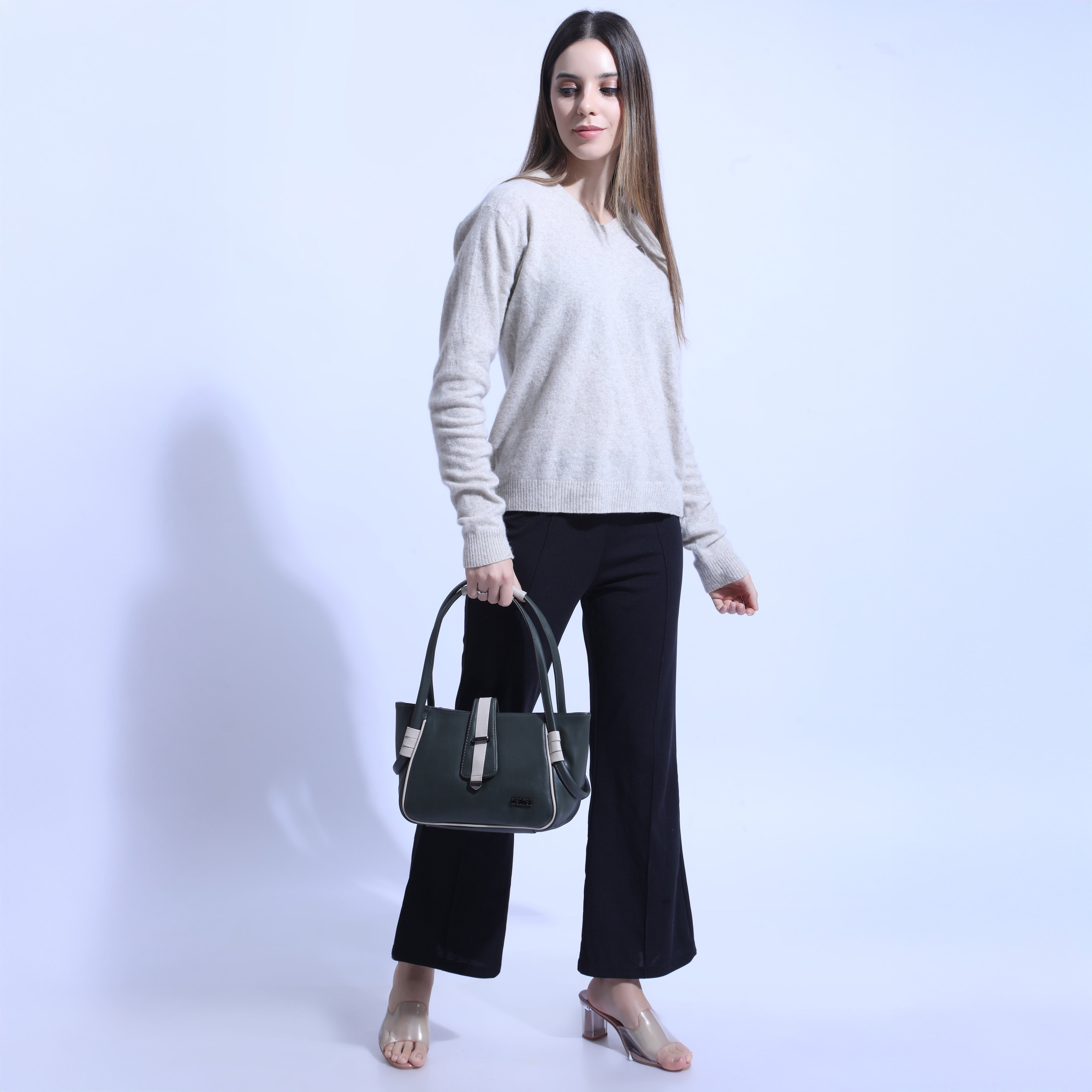 Olive Green Boldly Dynamic HANDBAG | CARA