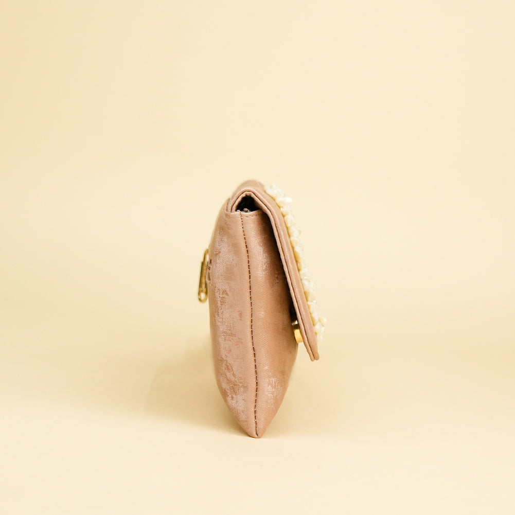 Pearl Bloom Clutch