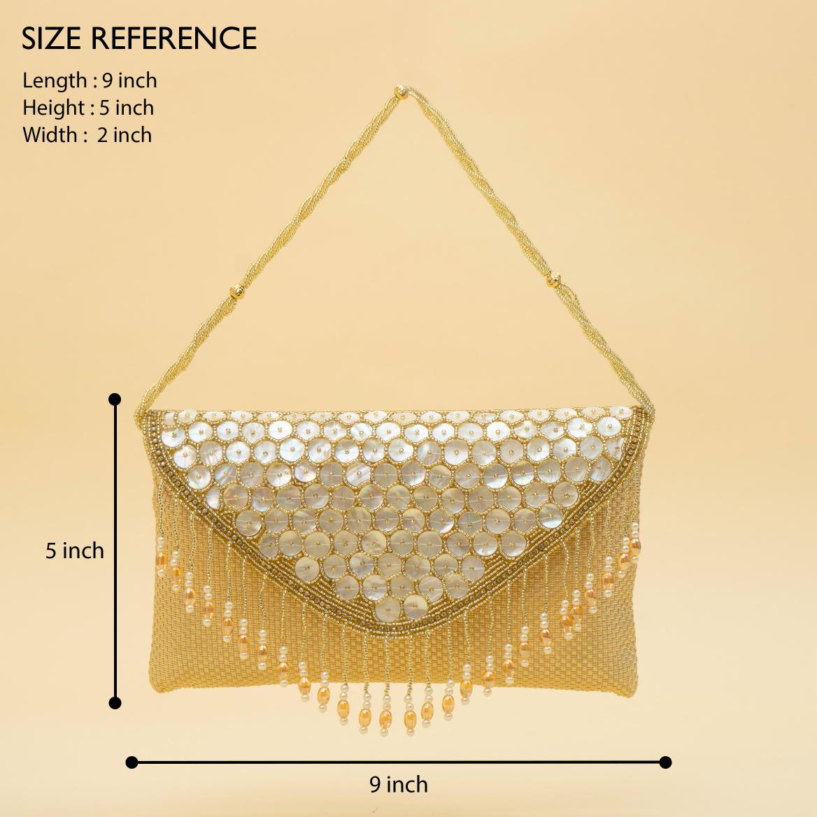 Glided Jhalar Gala Purse