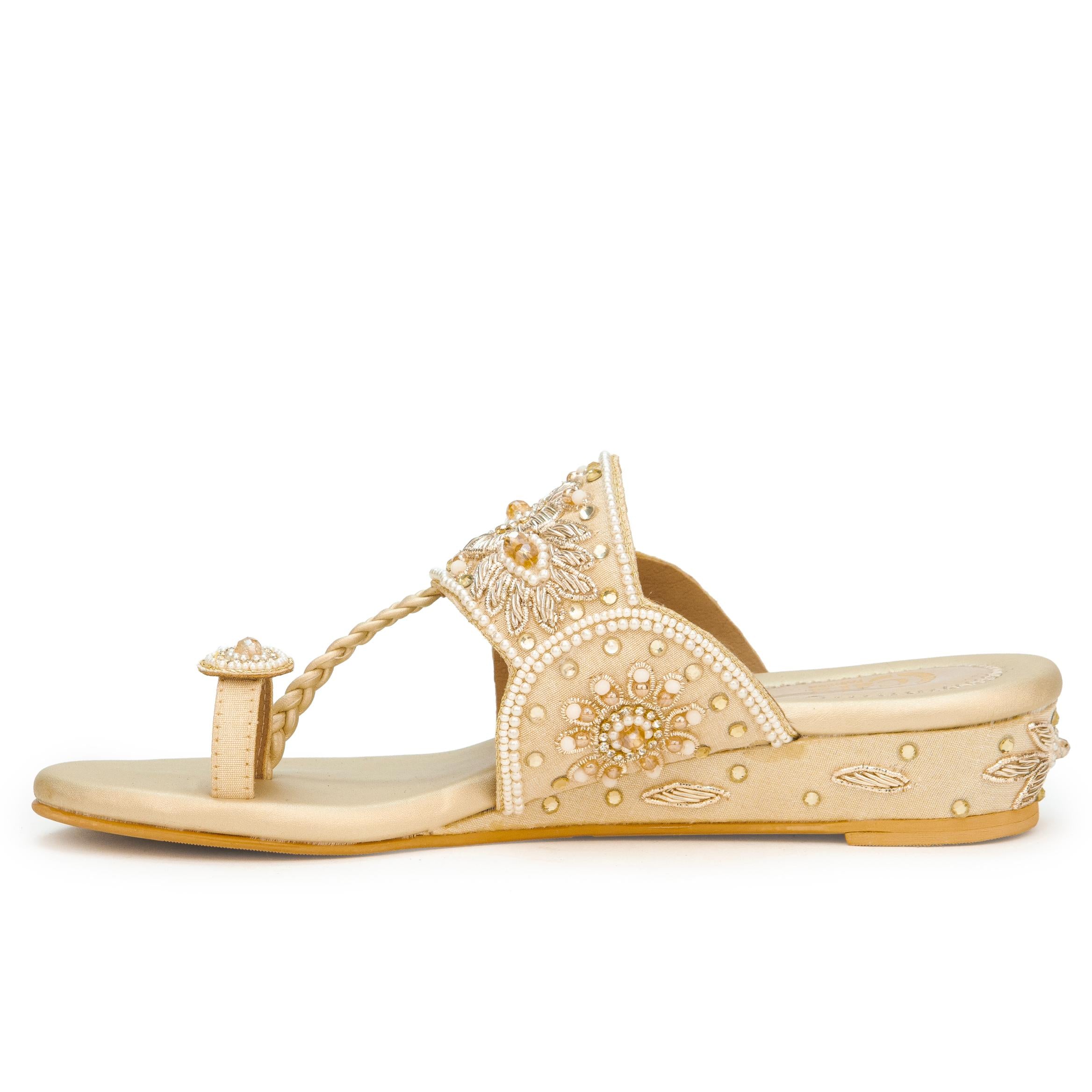 Phool Shimmer Flats