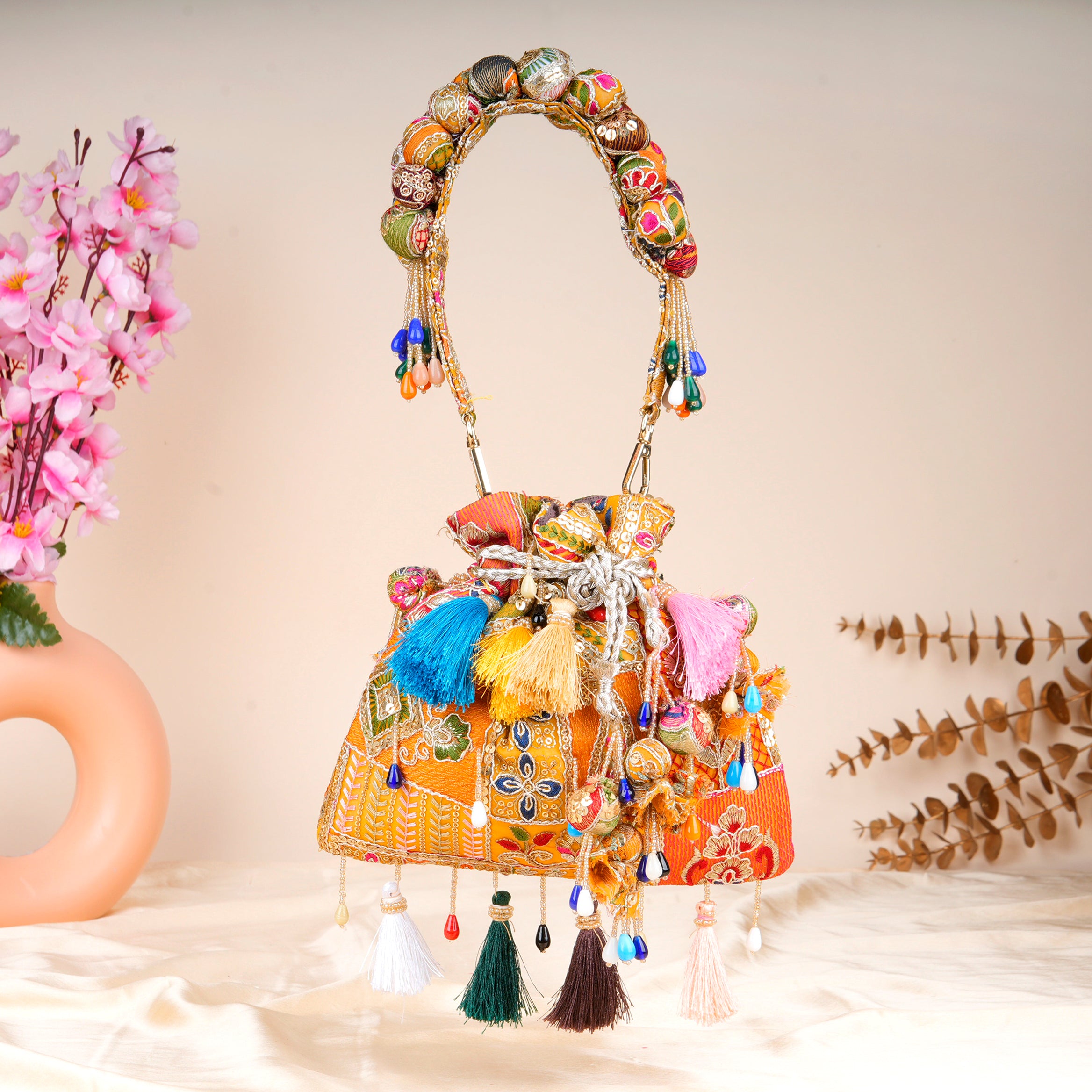 Phoolkari Charm Potli